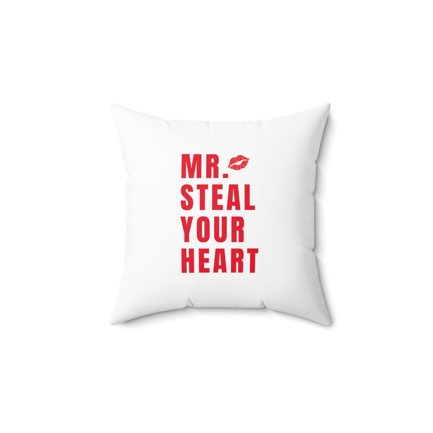 MR. Steal your heart Square Pillow