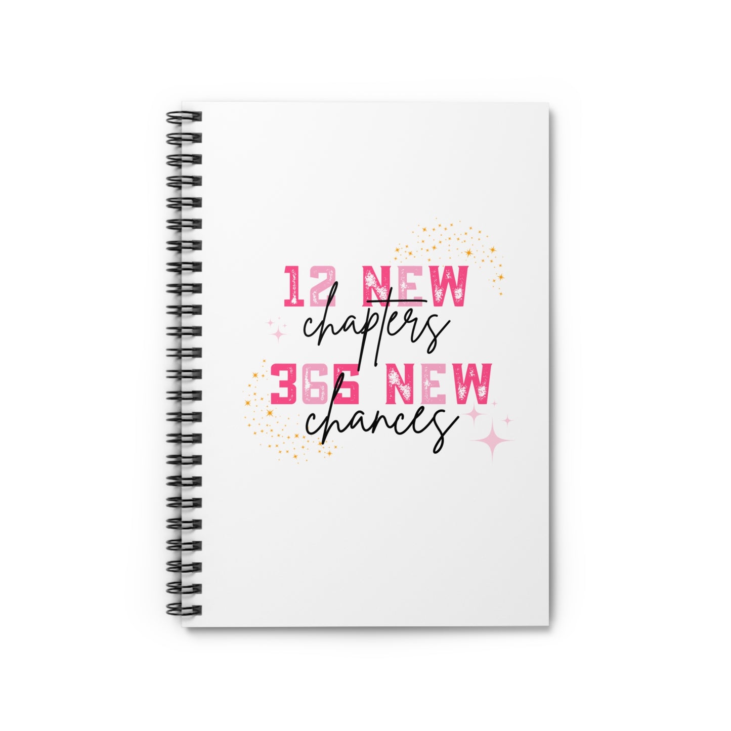Spiral Notebook - 12 New Chapters, 360 Chances