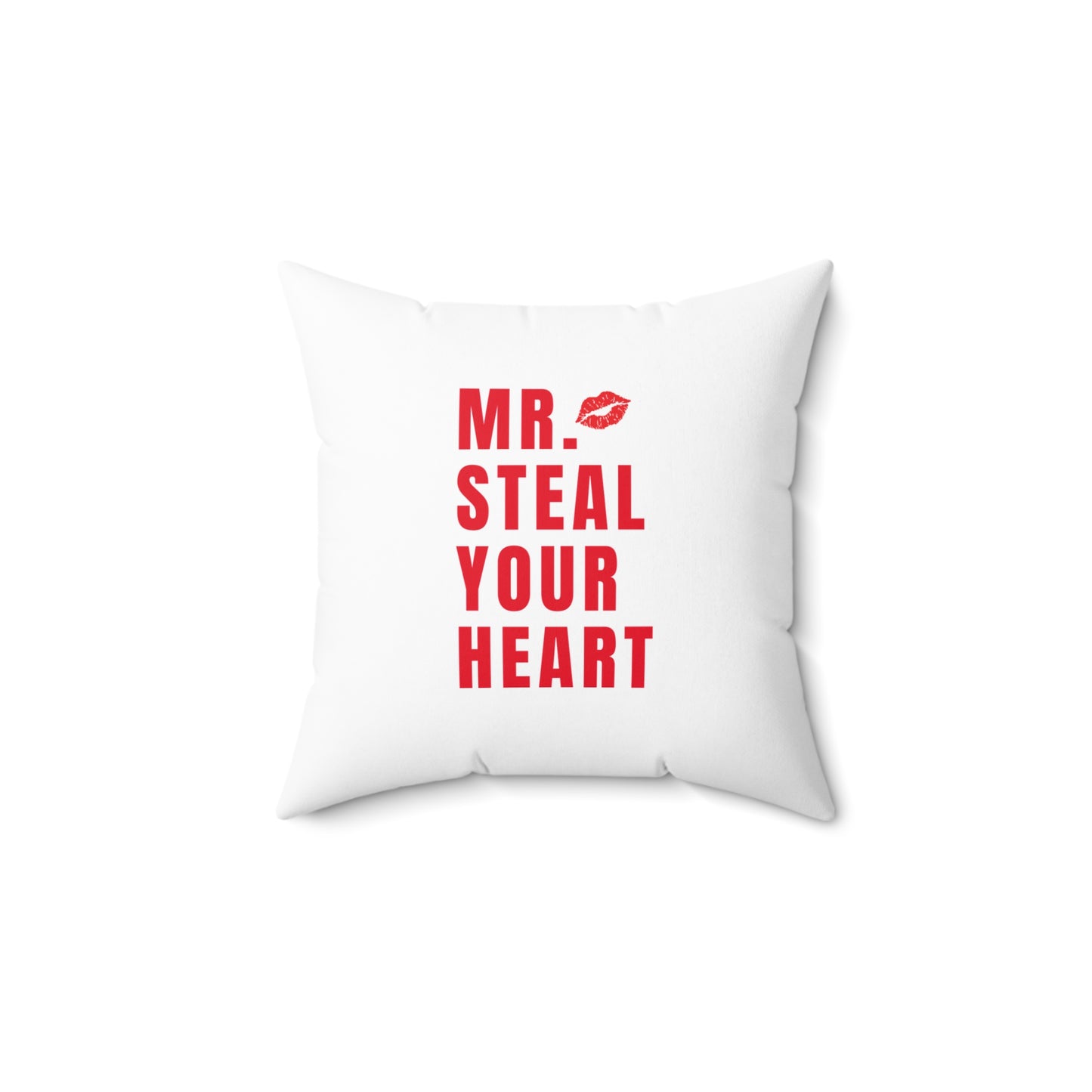 MR. Steal your heart Square Pillow