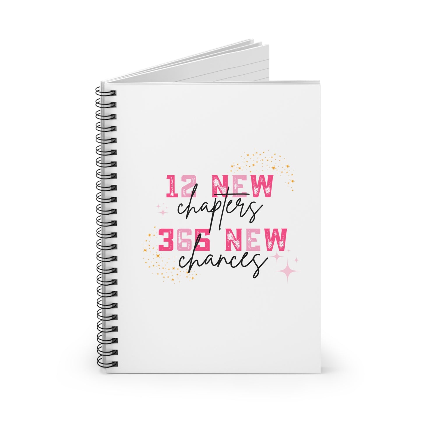 Spiral Notebook - 12 New Chapters, 360 Chances