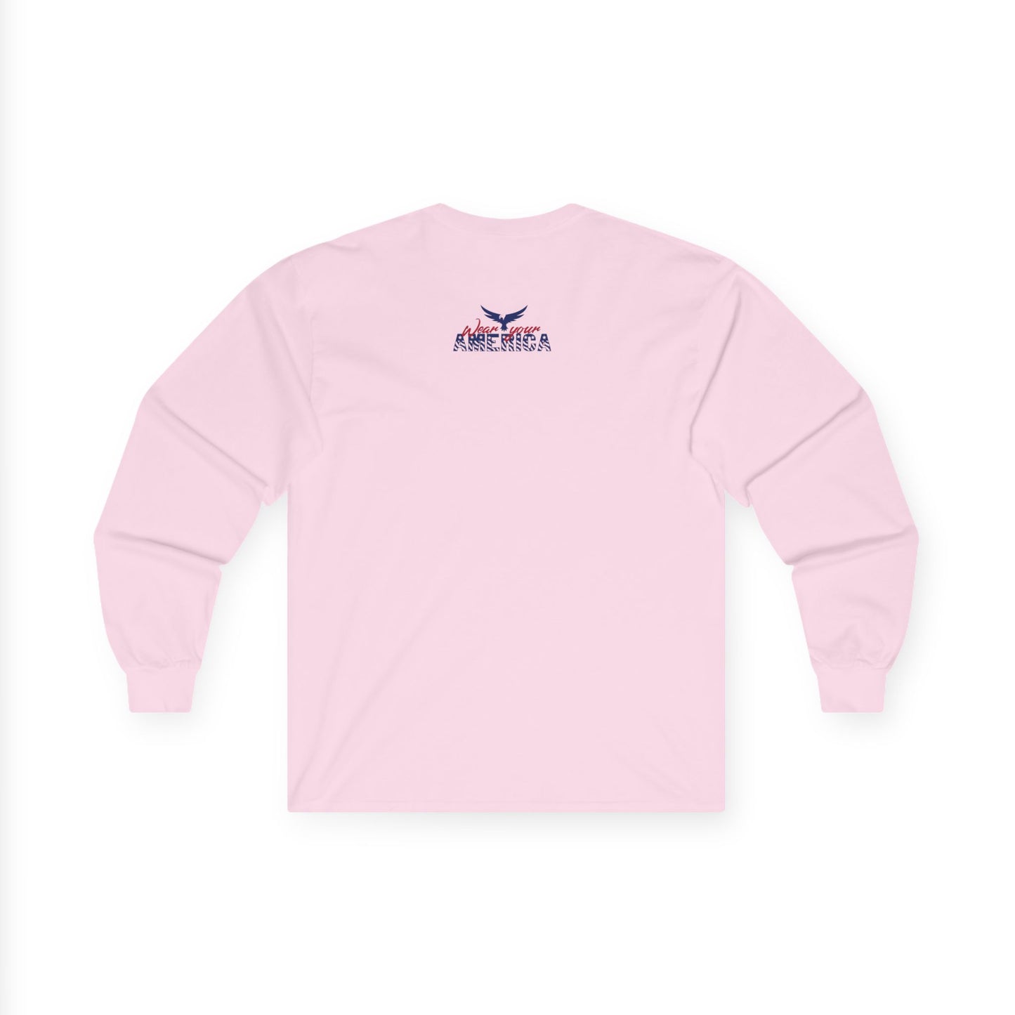 Patriotic French Bulldog Long Sleeve Tee