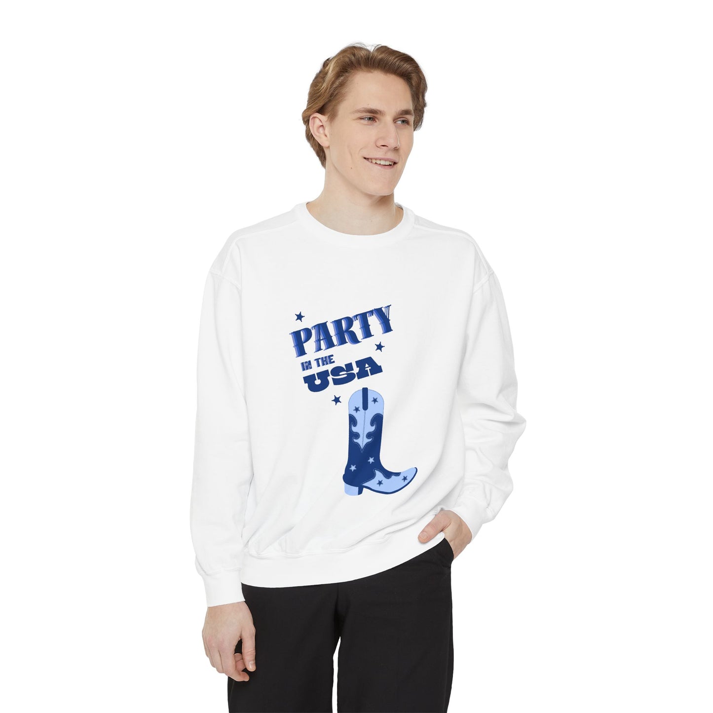 Unisex Party in the USA Sweatshirt - Festive & Comfortable