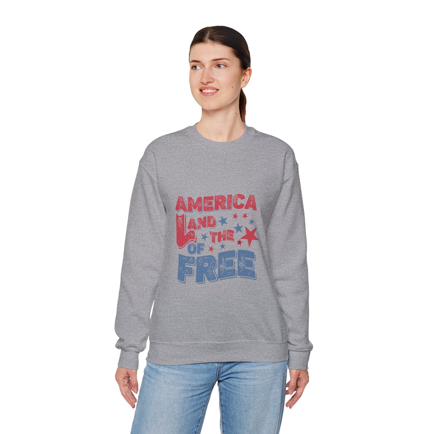 America Land of the Free Sweatshirt