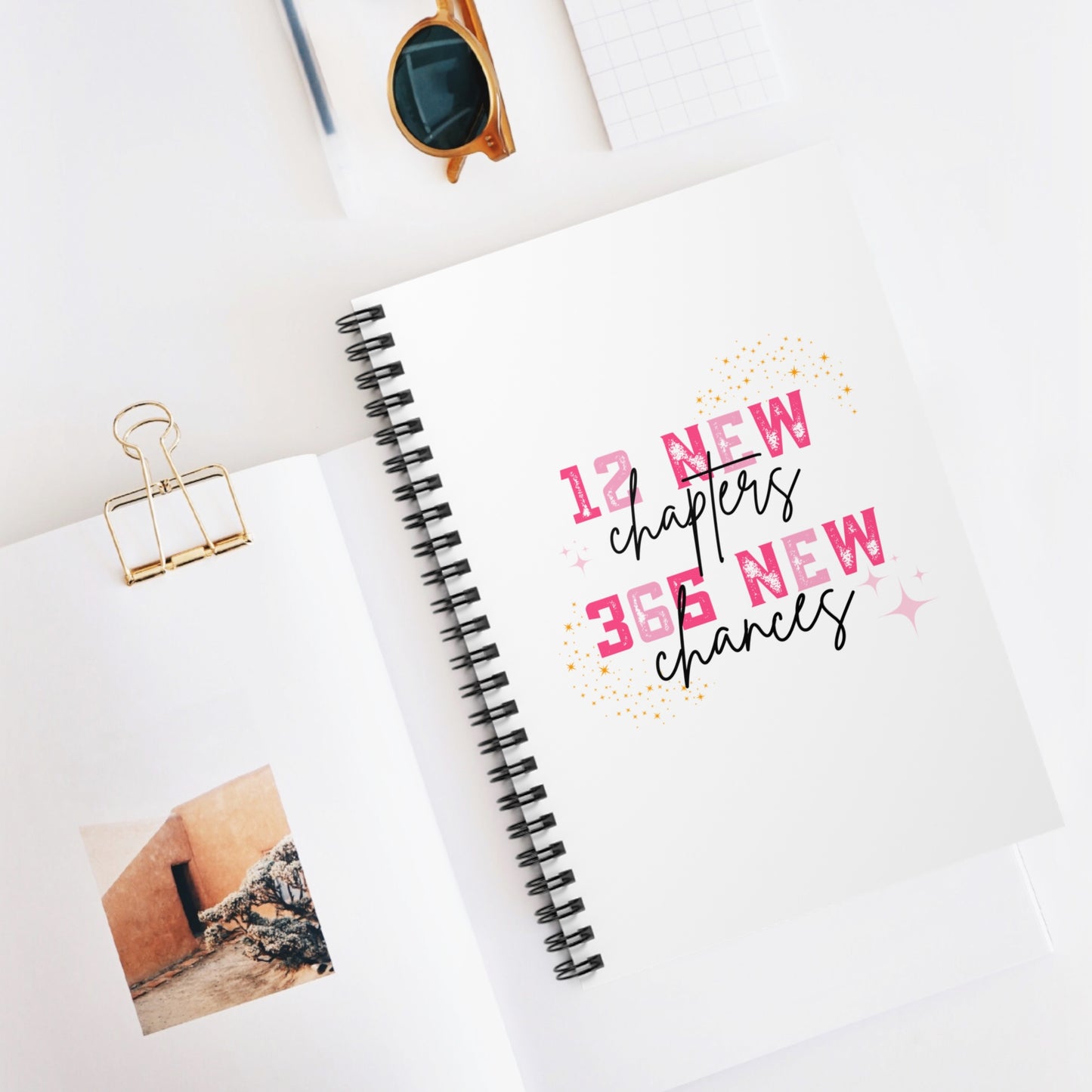 Spiral Notebook - 12 New Chapters, 360 Chances