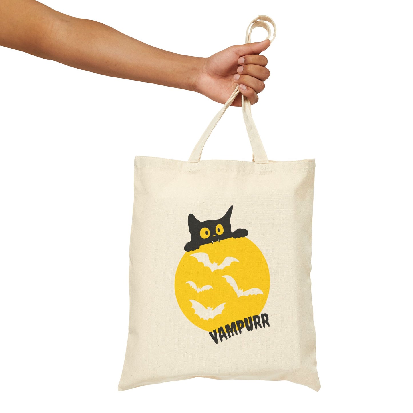 Vampurr Cotton Canvas Tote Bag