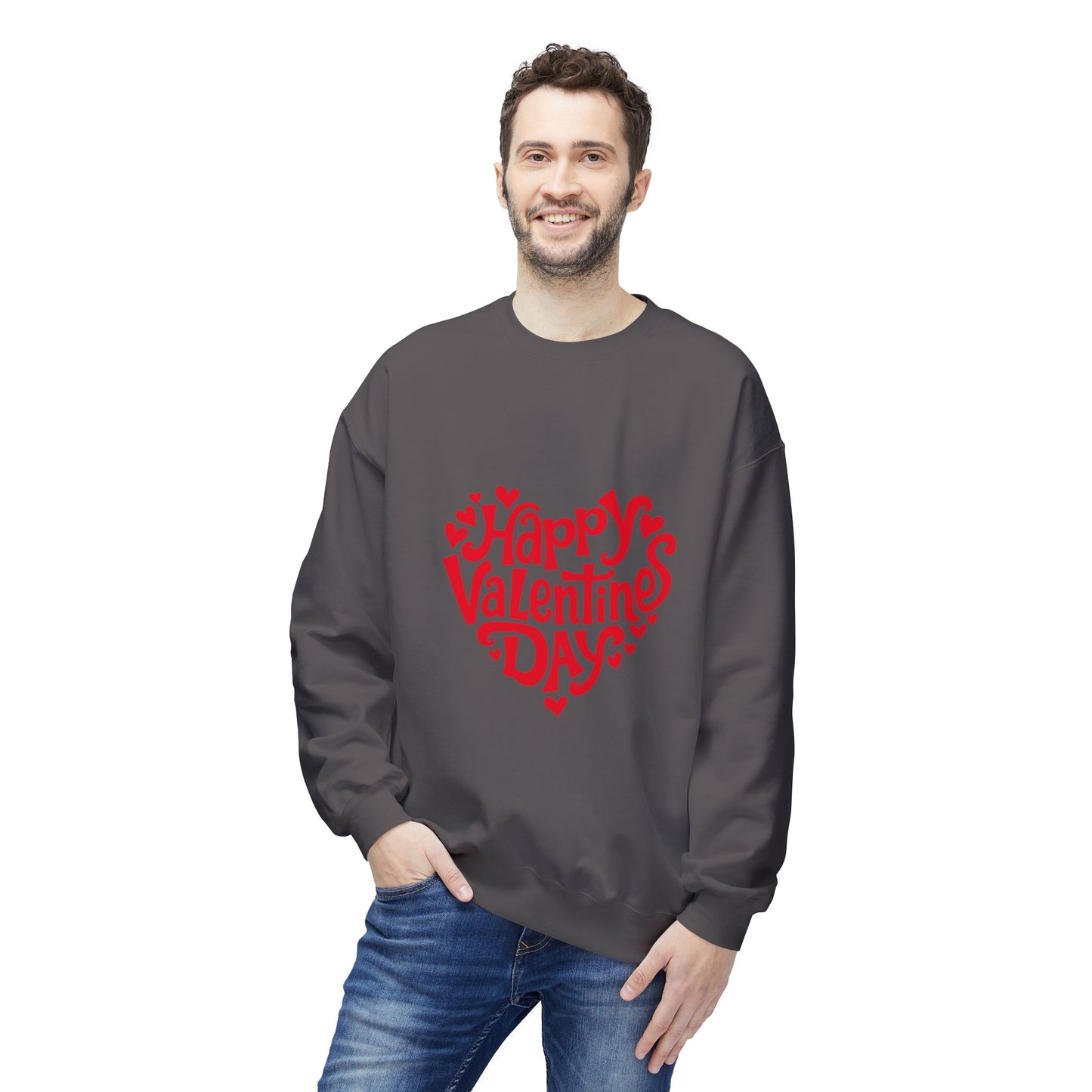 Happy Valentine's Day Crewneck Sweatshirt