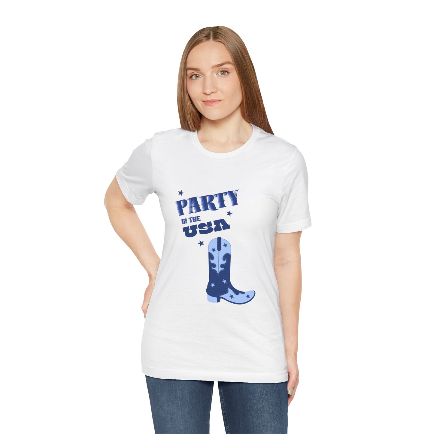 Party in the USA WYA Woman Jersey Short Sleeve Tee
