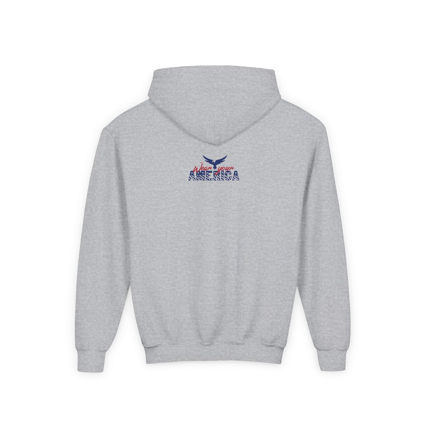 Wild Guitar Bear Youth Hoodie
