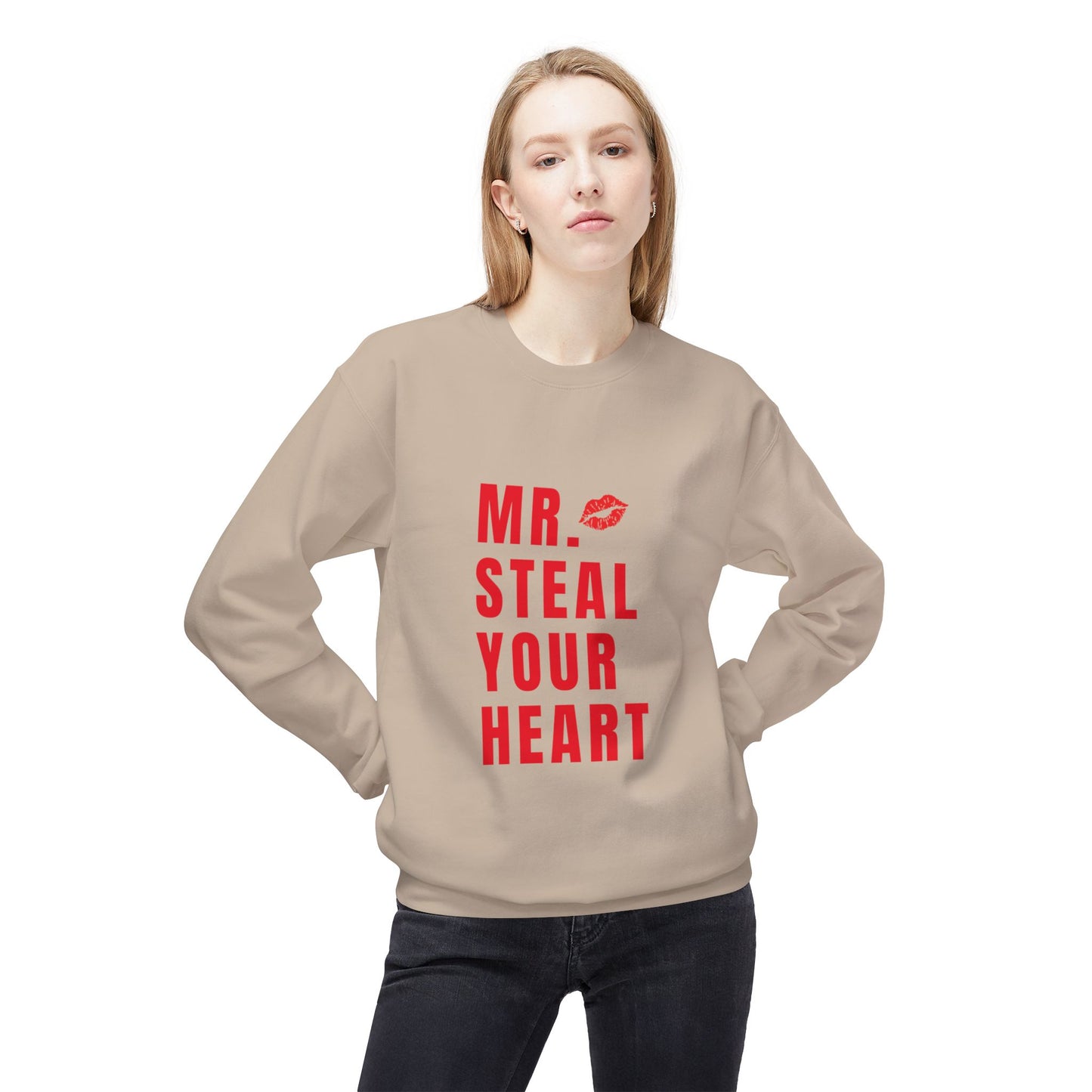 MR. Steal your heart Crewneck Sweatshirt
