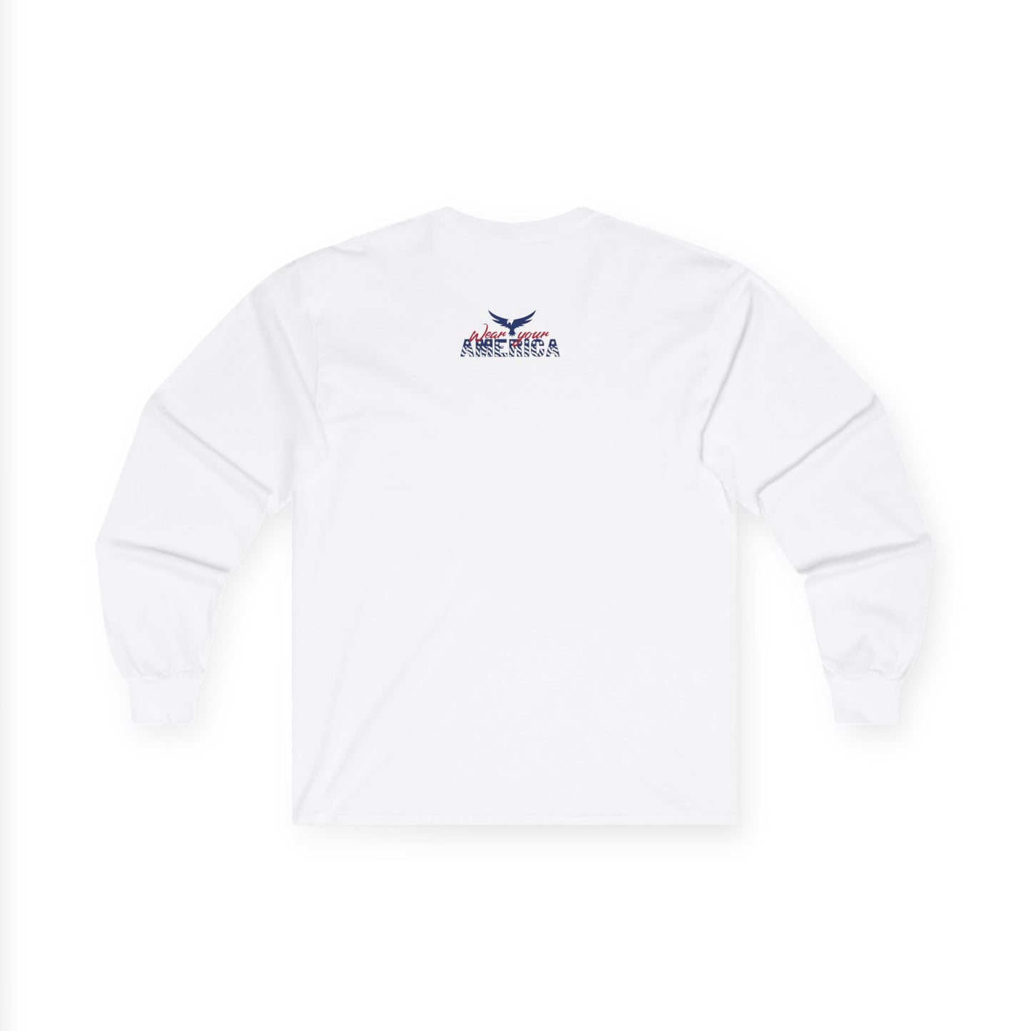 Patriotic French Bulldog Long Sleeve Tee