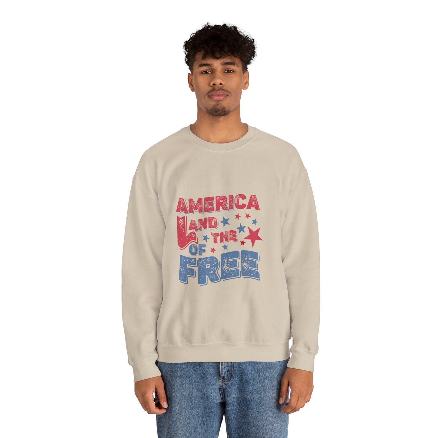 America Land of the Free Sweatshirt