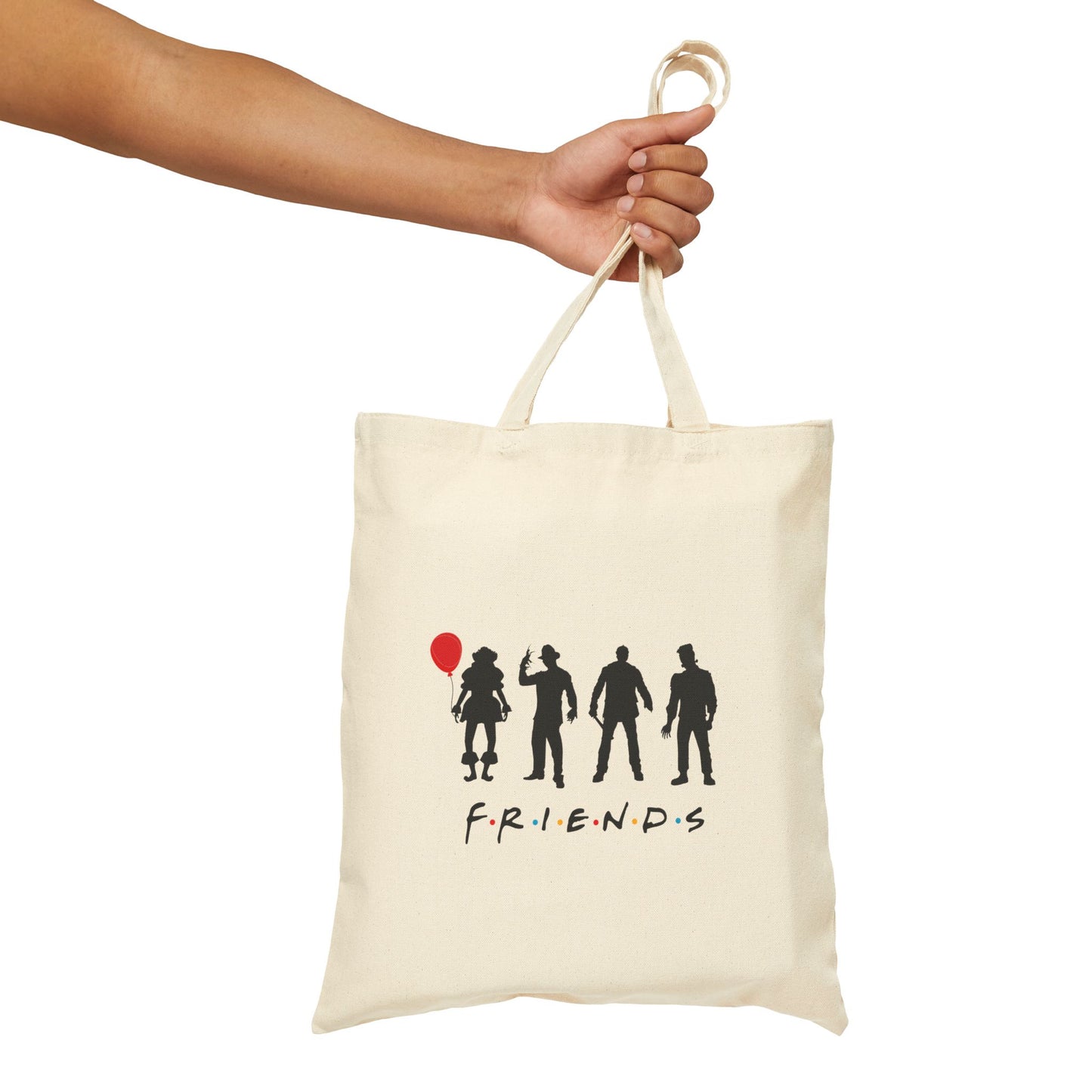 FRIENDS Cotton Canvas Tote Bag