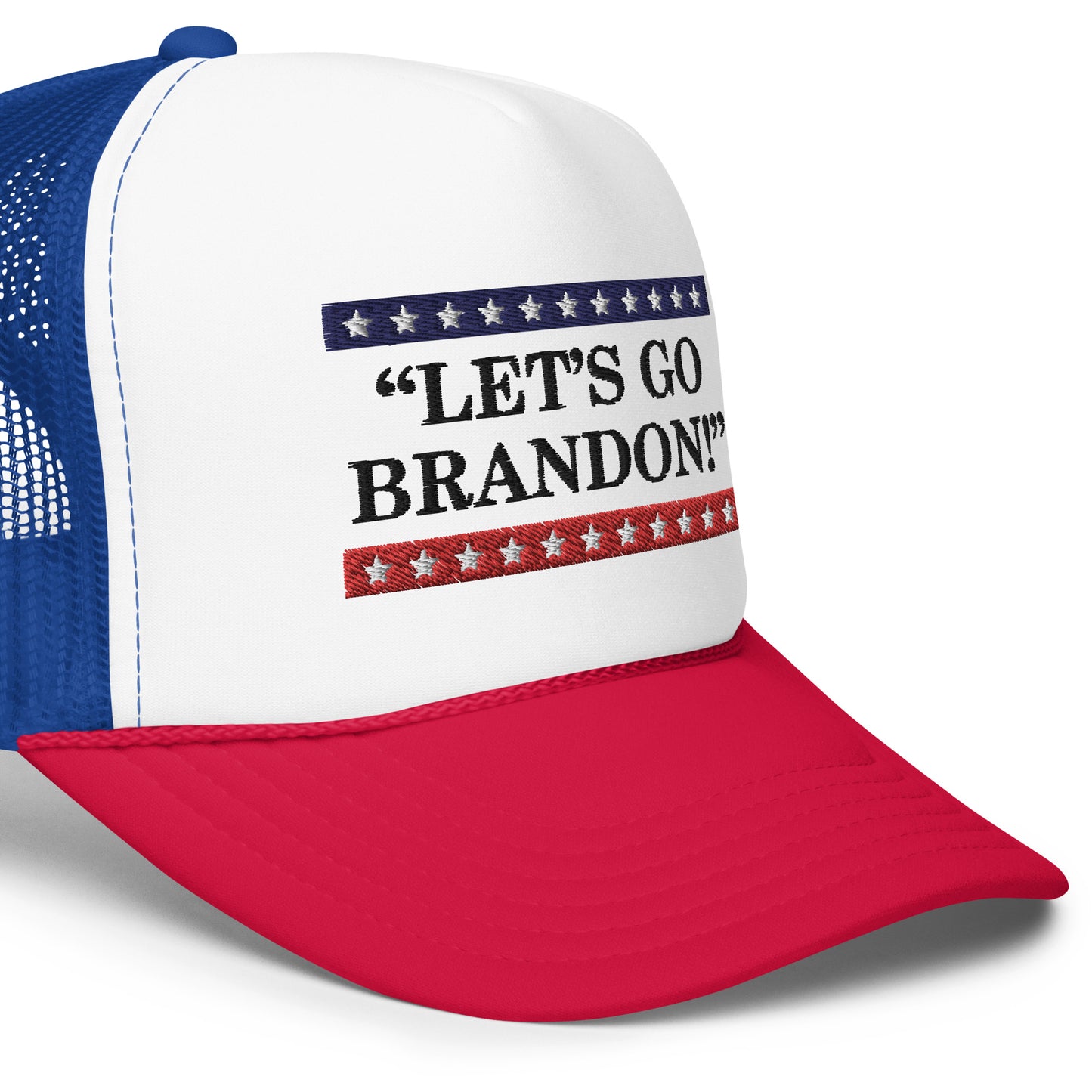 WYA Let's Go Brandon Foam trucker hat