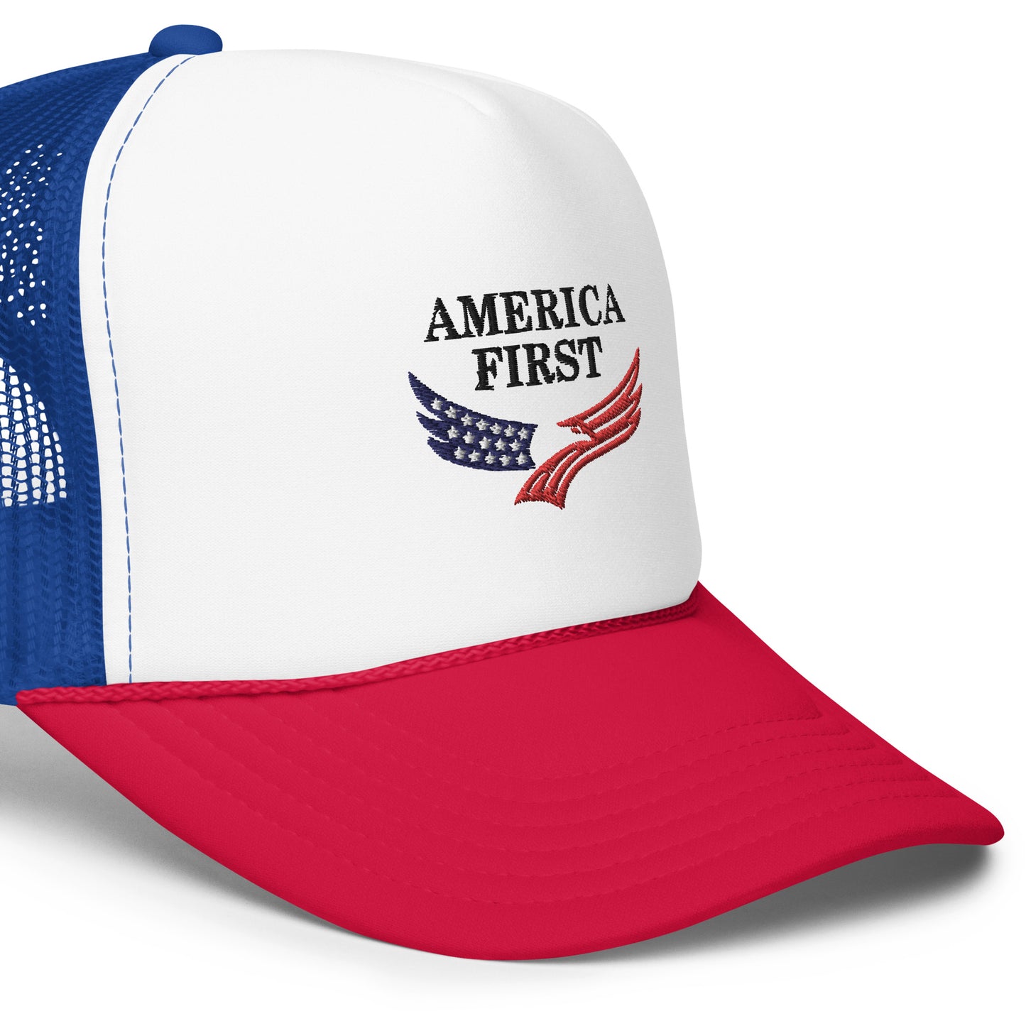 WYA America First Foam trucker hat