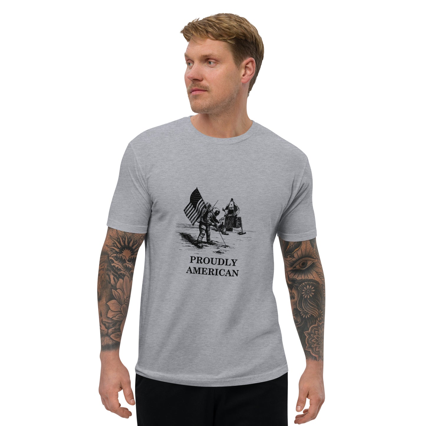 WYA Proudly American Apollo Short Sleeve T-shirt