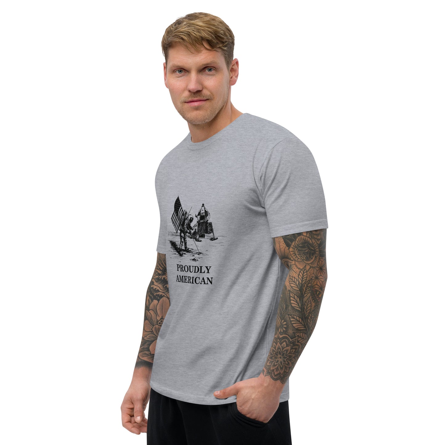 WYA Proudly American Apollo Short Sleeve T-shirt