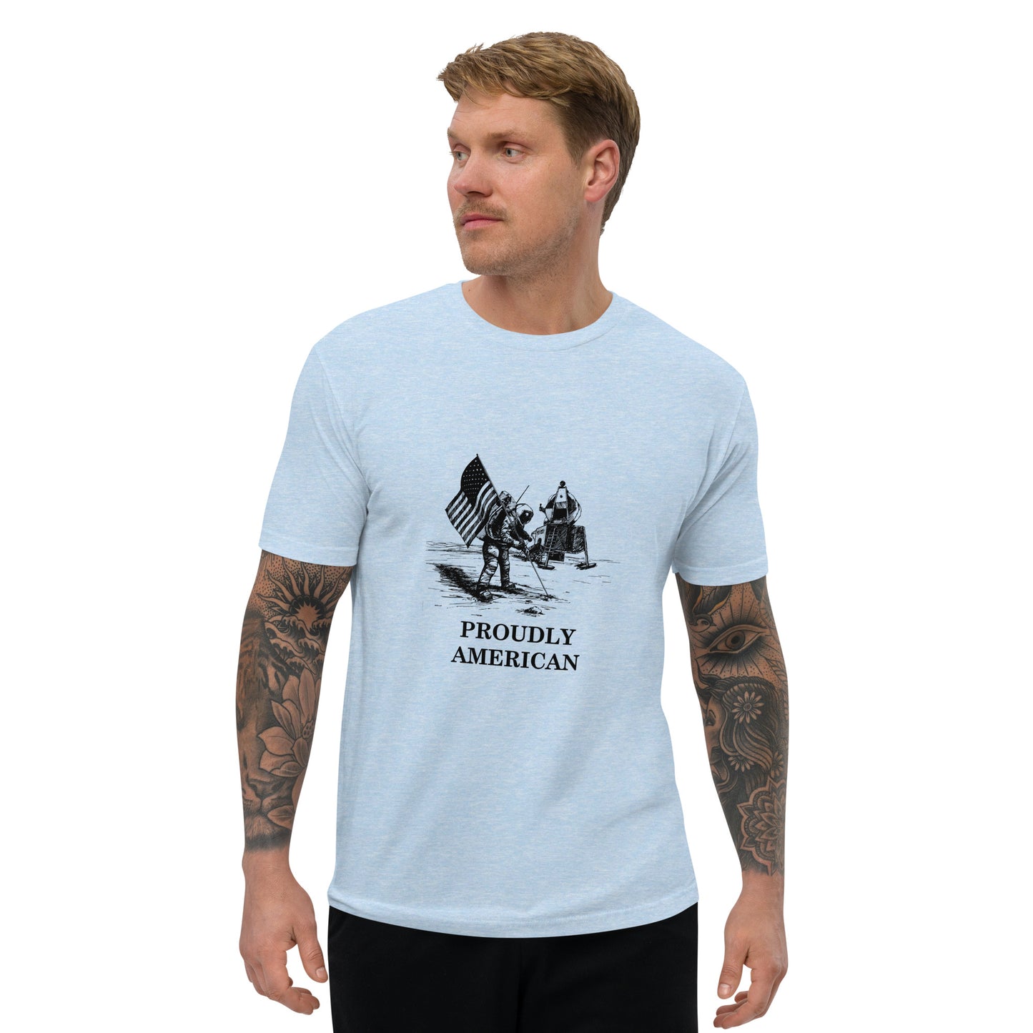 WYA Proudly American Apollo Short Sleeve T-shirt