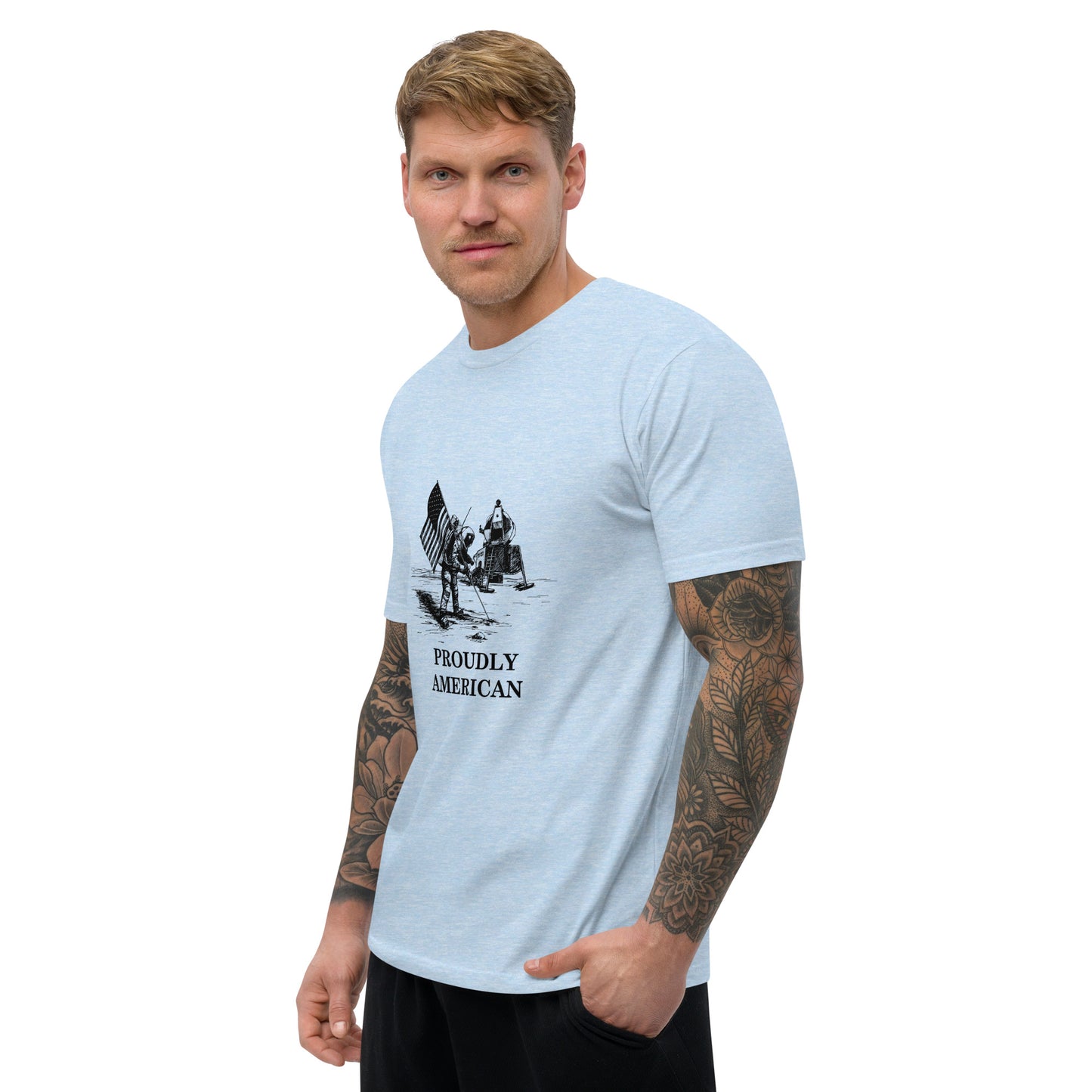 WYA Proudly American Apollo Short Sleeve T-shirt