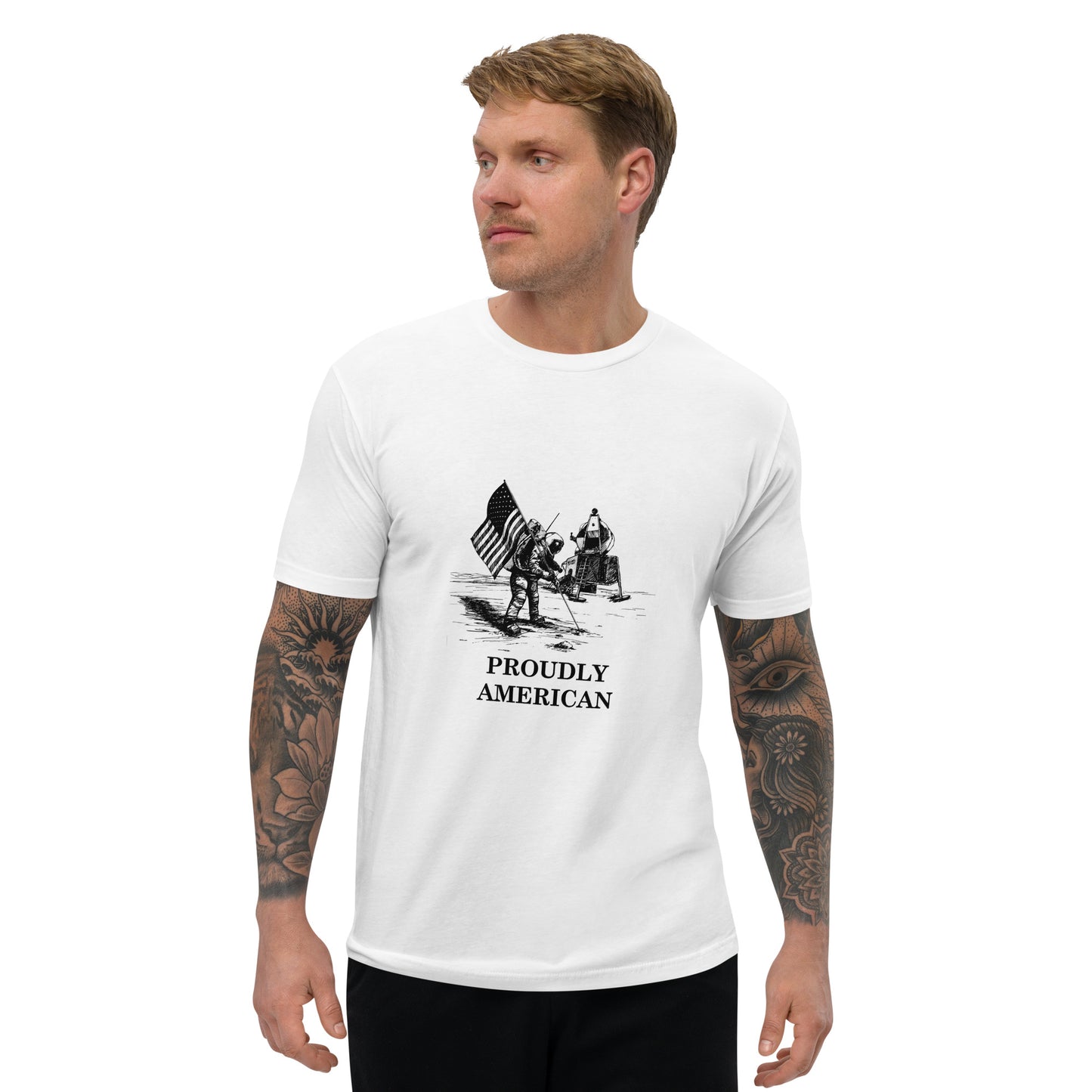 WYA Proudly American Apollo Short Sleeve T-shirt