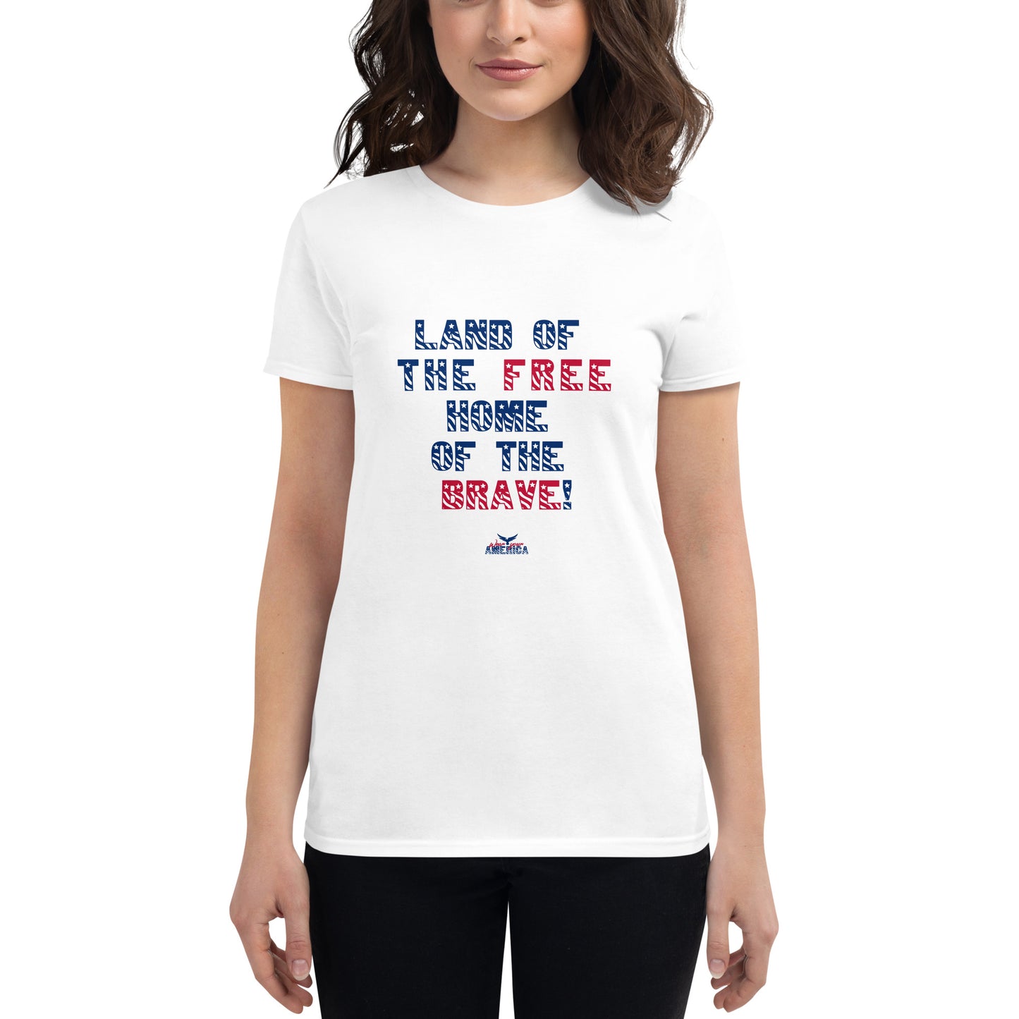 WYA Land of the Free Women's short sleeve t-shirt