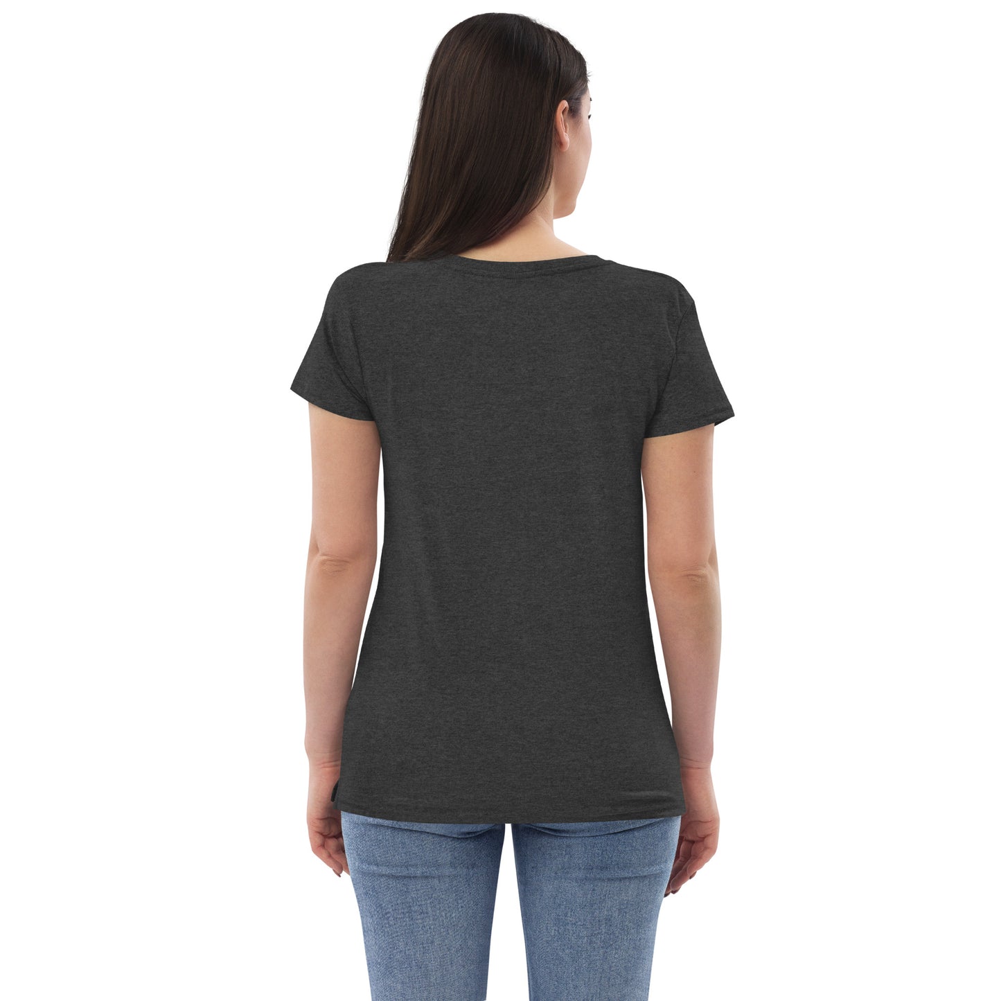 WYA Let's Go Brandon Women’s recycled v-neck t-shirt dark colors
