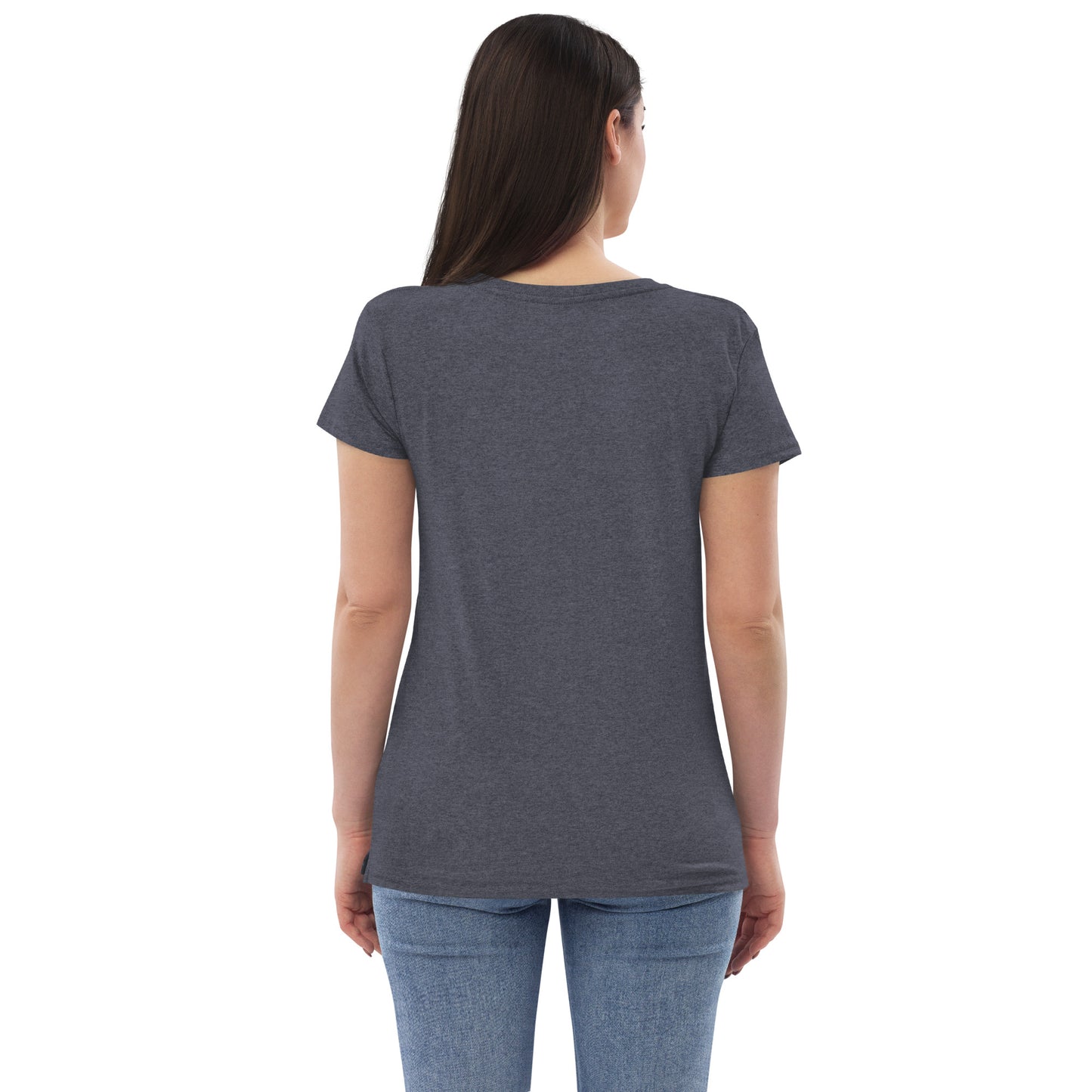 WYA Let's Go Brandon Women’s recycled v-neck t-shirt dark colors