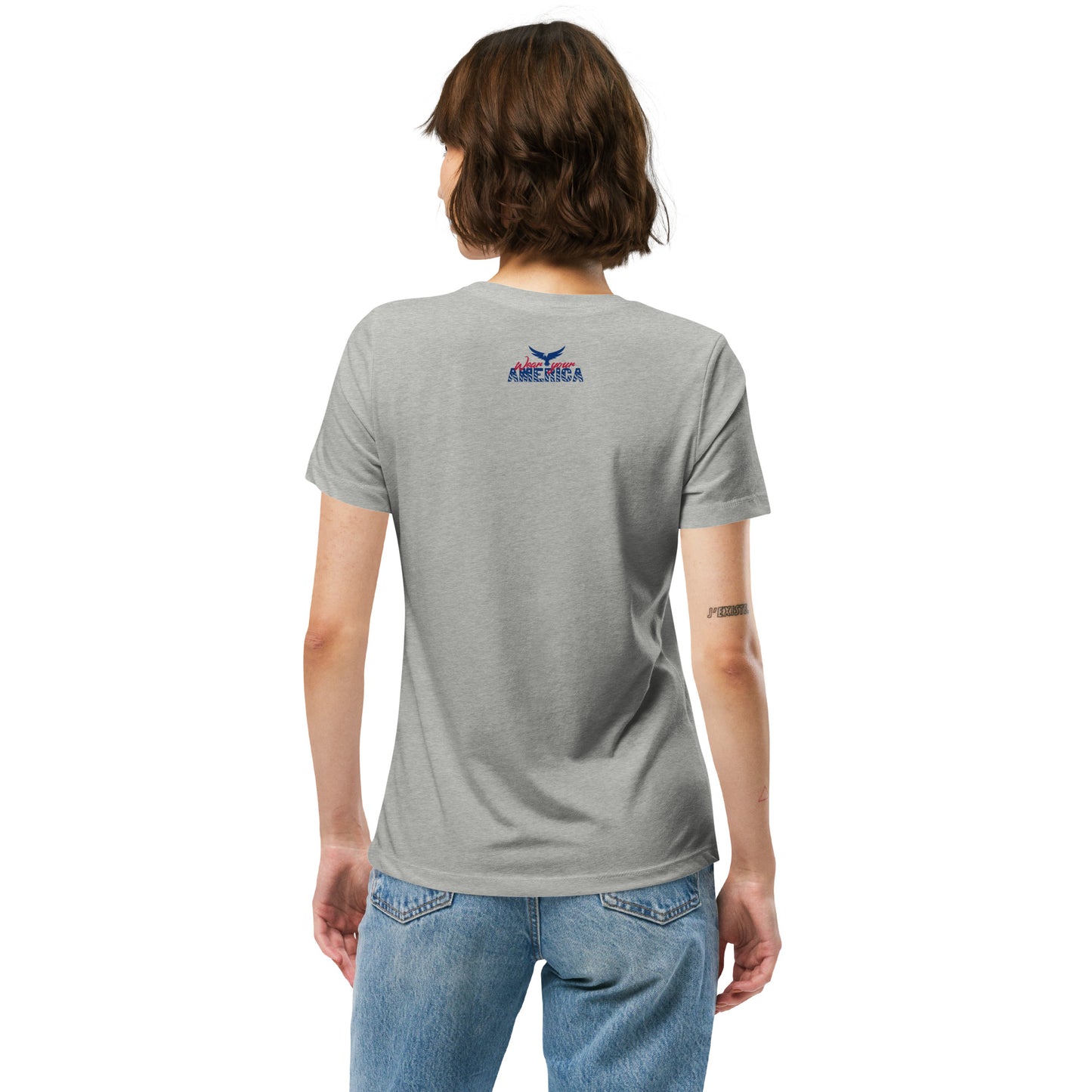 Wear Your America Women’s relaxed tri-blend t-shirt