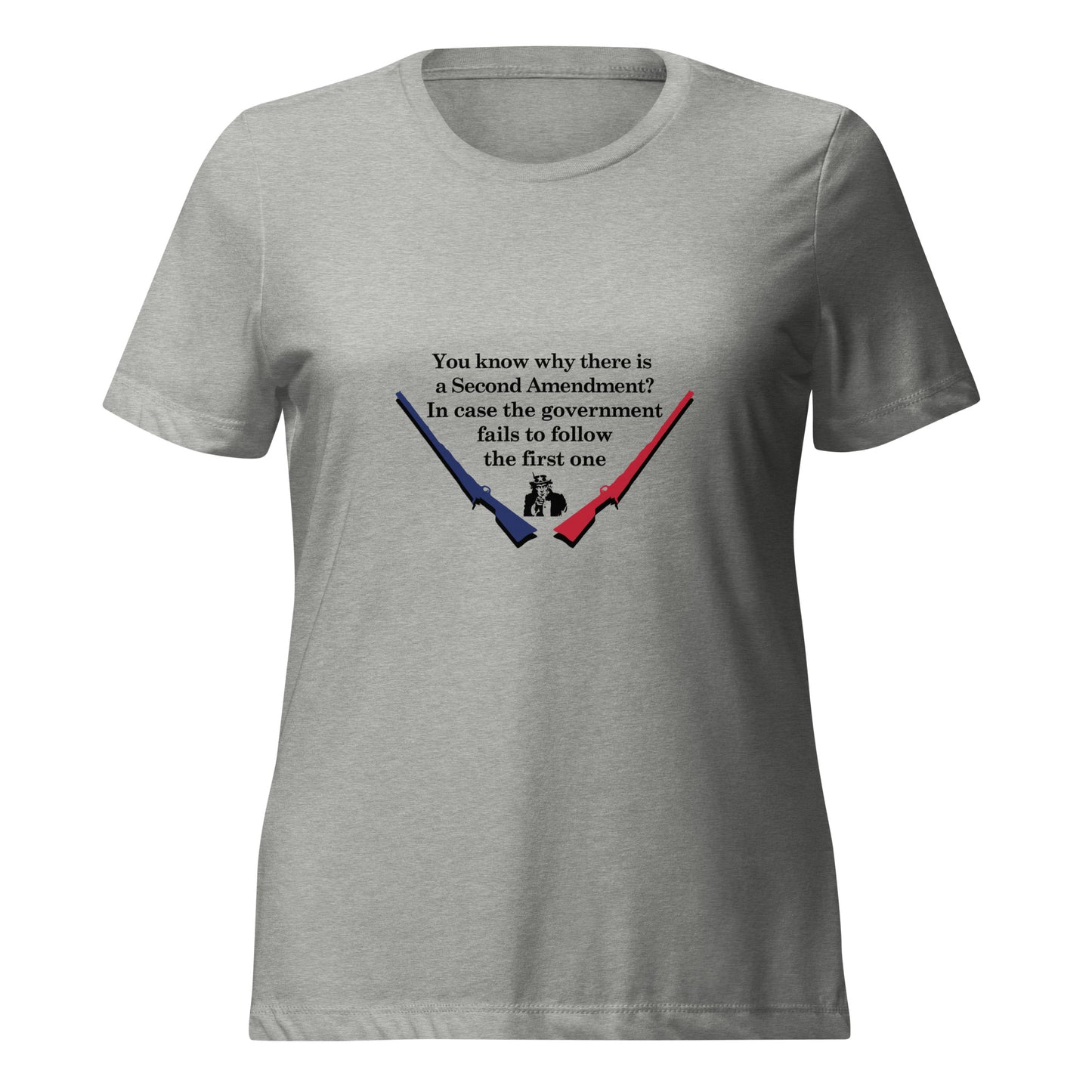 WYA Second Amendment Women’s relaxed tri-blend t-shirt