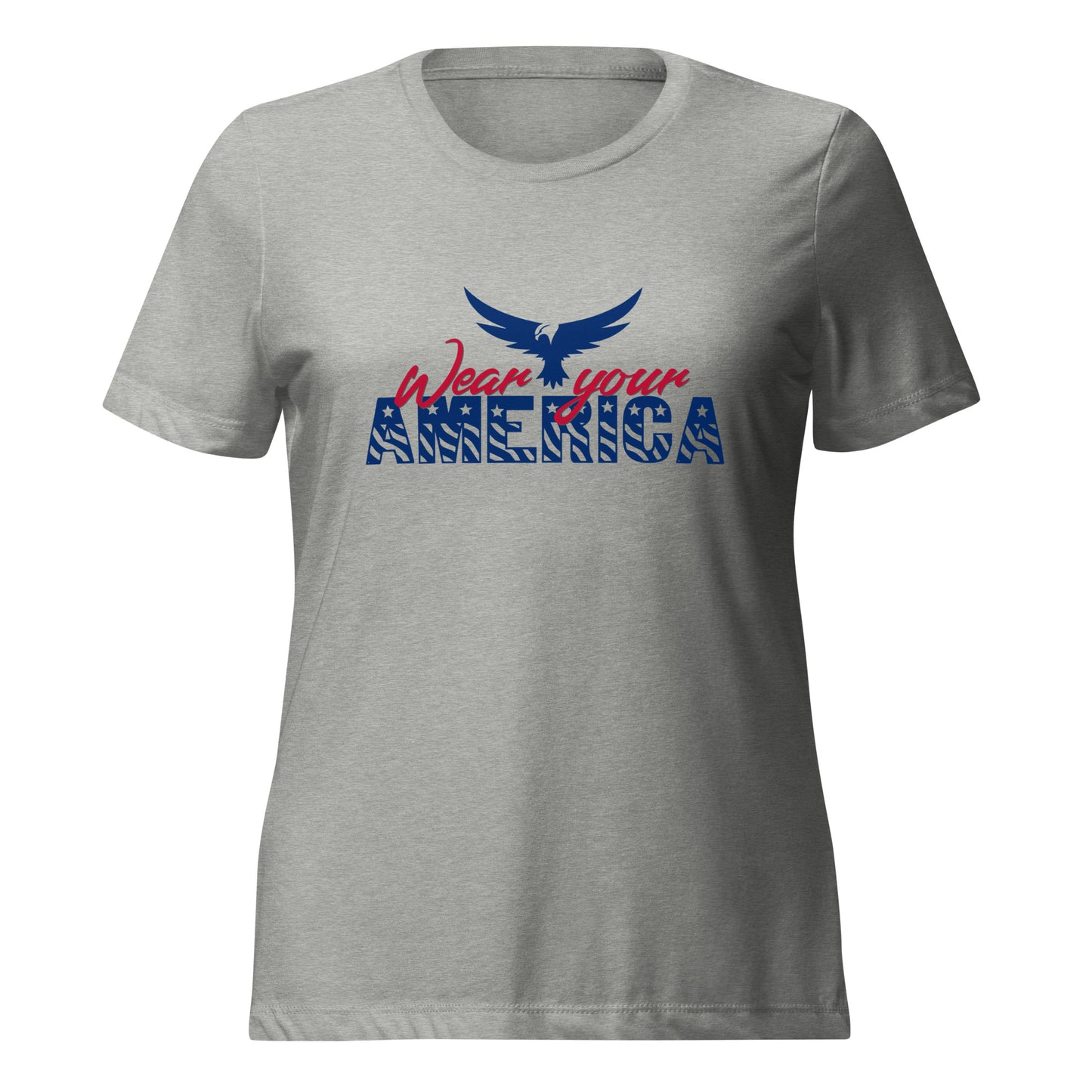 Wear Your America Women’s relaxed tri-blend t-shirt