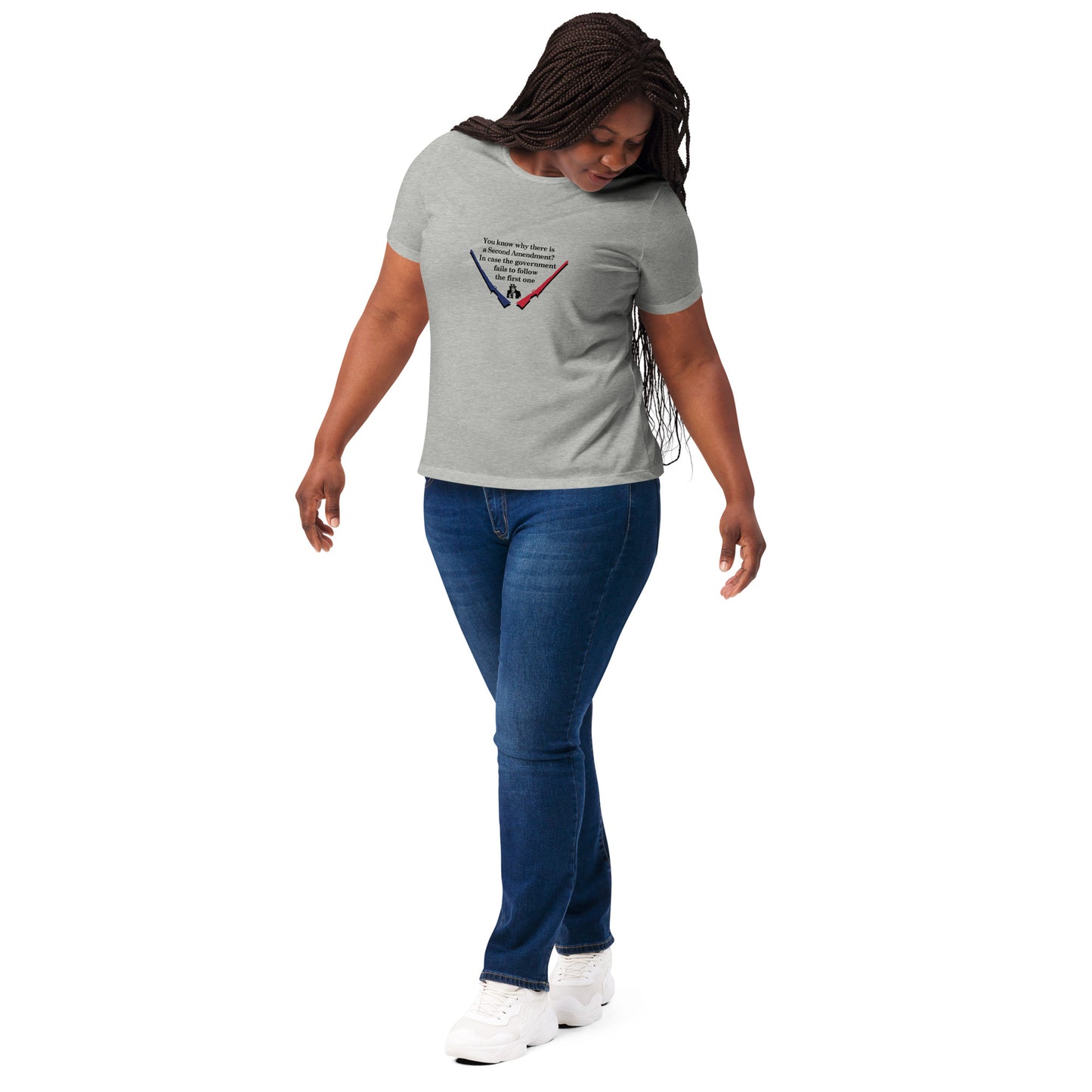 WYA Second Amendment Women’s relaxed tri-blend t-shirt
