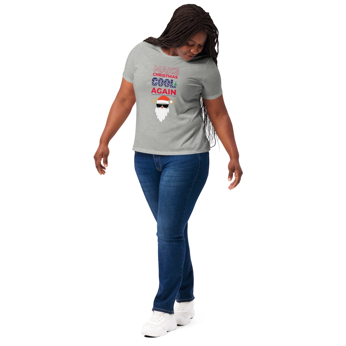 WYA Make Christmas Cool Again Women’s relaxed tri-blend t-shirt