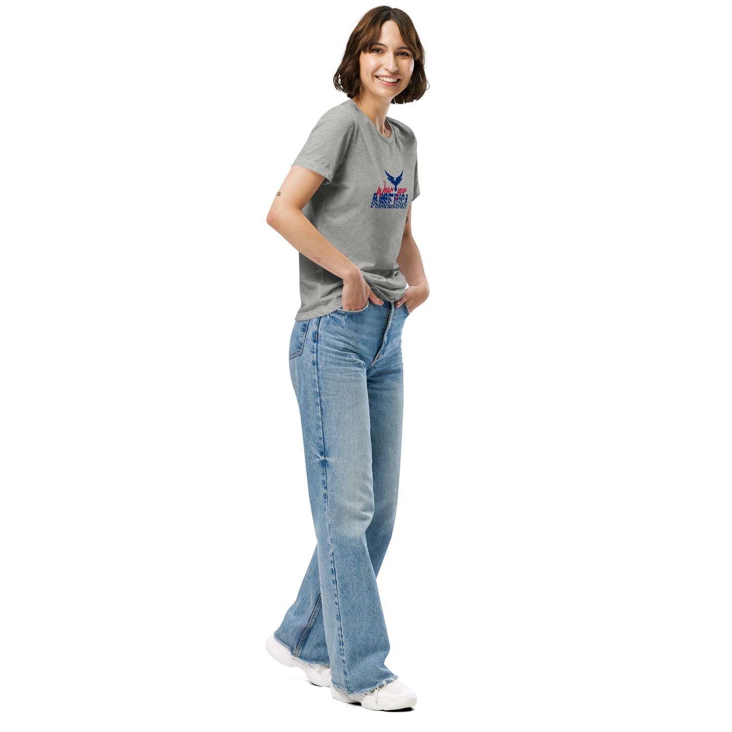 Wear Your America Women’s relaxed tri-blend t-shirt