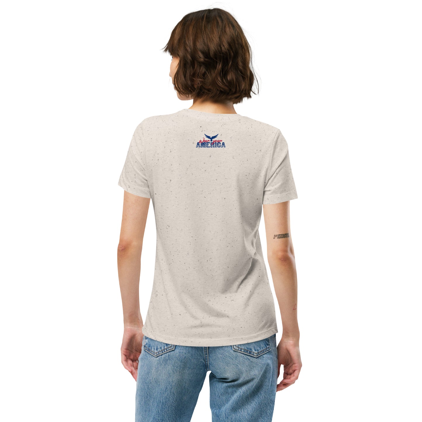 Wear Your America Women’s relaxed tri-blend t-shirt