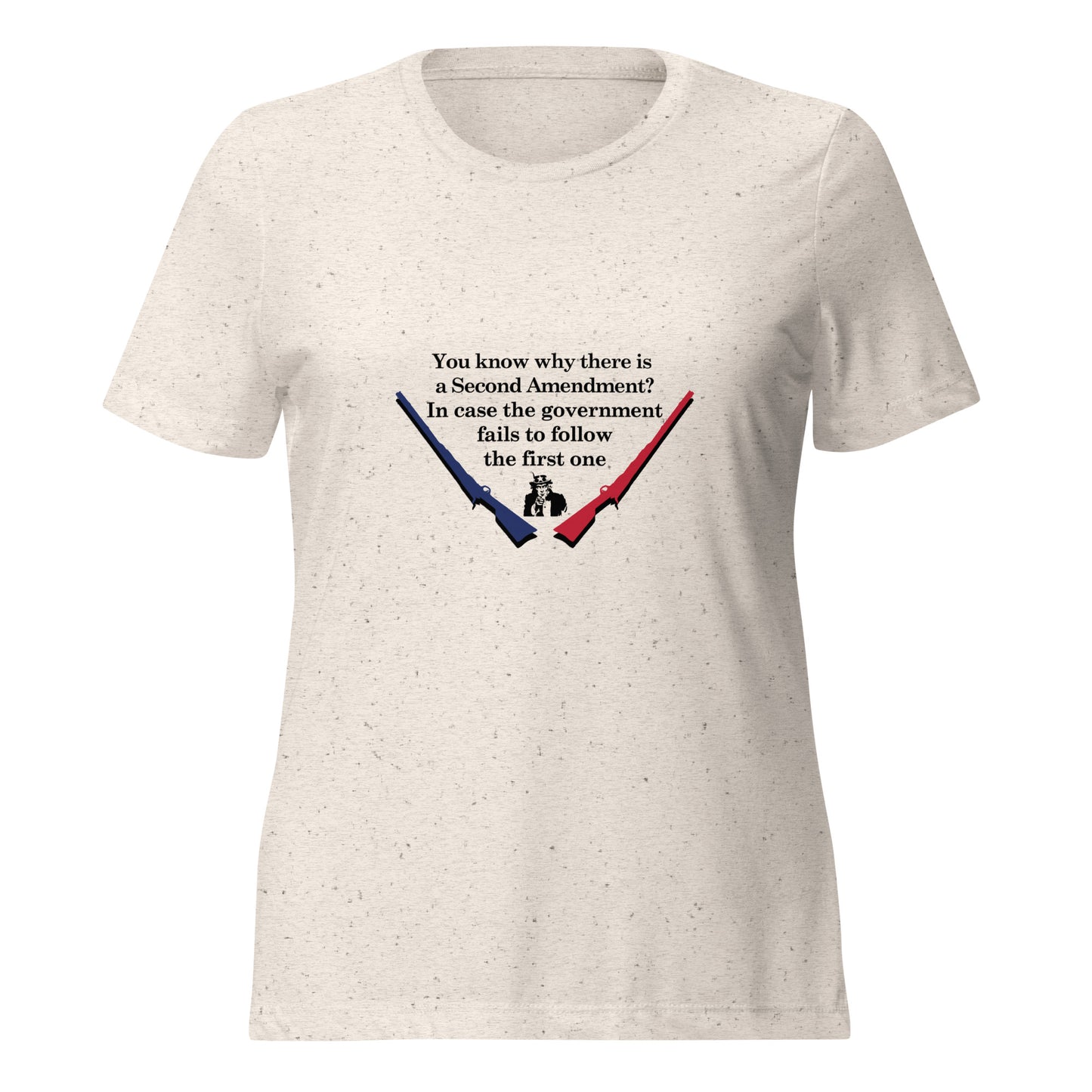 WYA Second Amendment Women’s relaxed tri-blend t-shirt