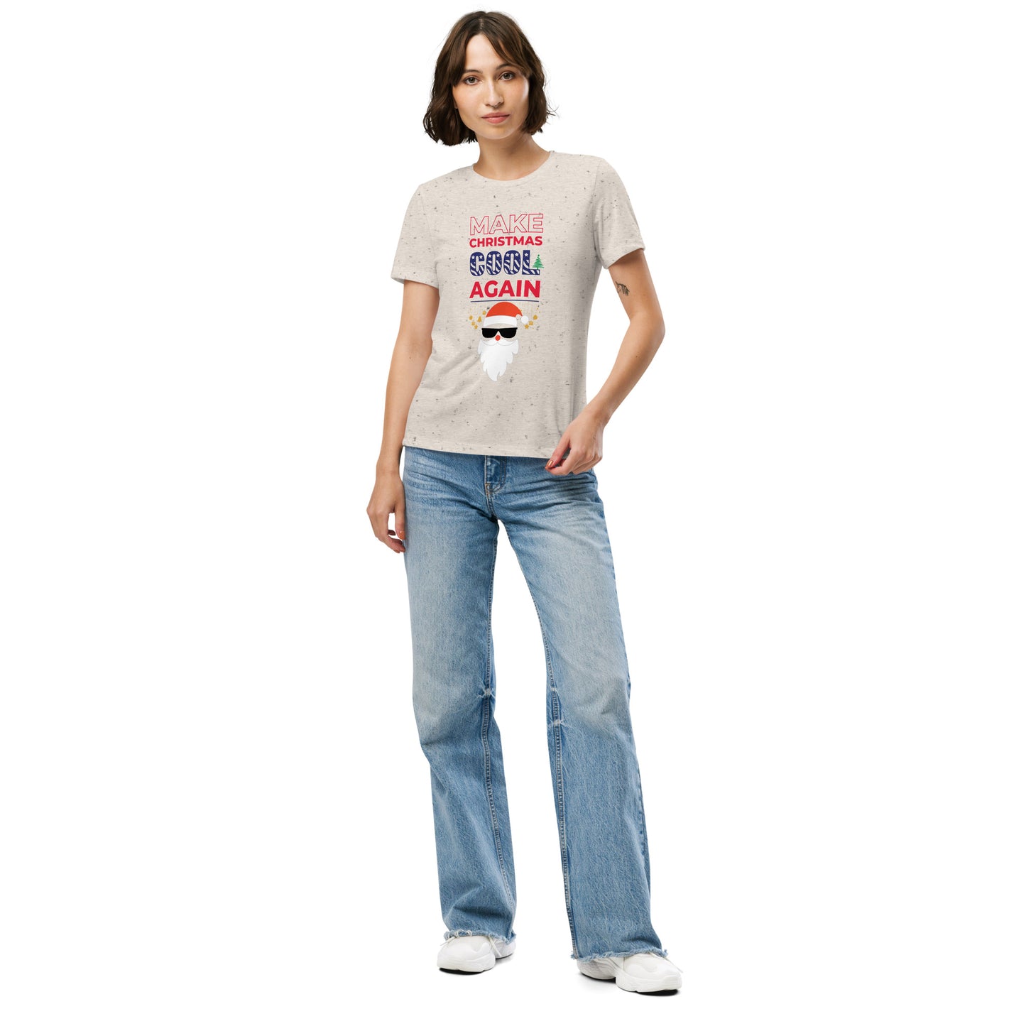 WYA Make Christmas Cool Again Women’s relaxed tri-blend t-shirt