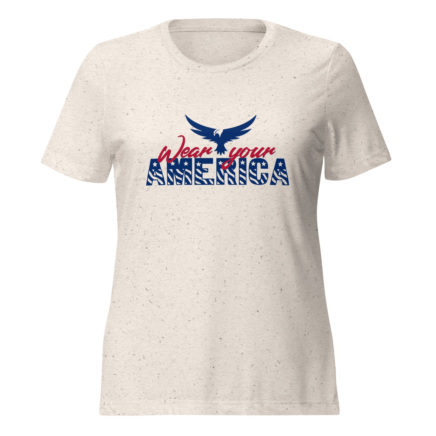 Wear Your America Women’s relaxed tri-blend t-shirt