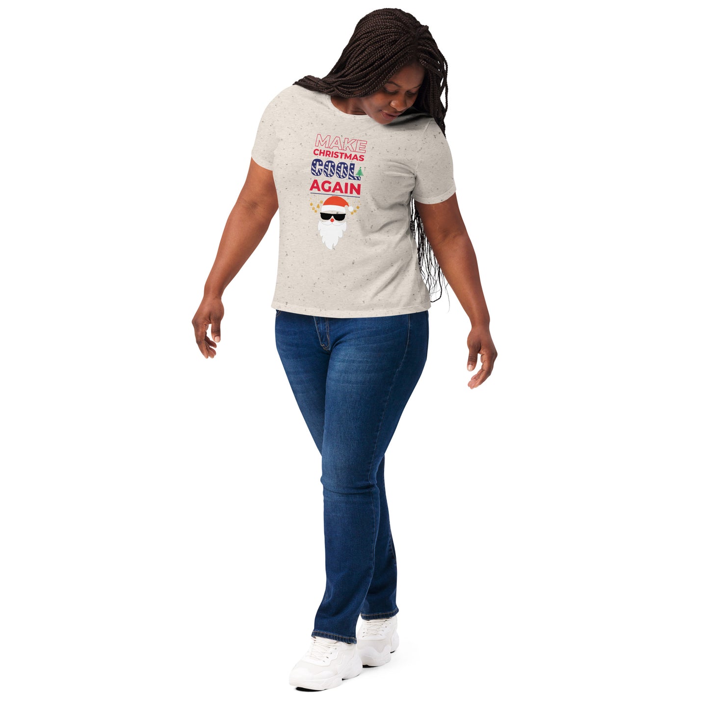 WYA Make Christmas Cool Again Women’s relaxed tri-blend t-shirt
