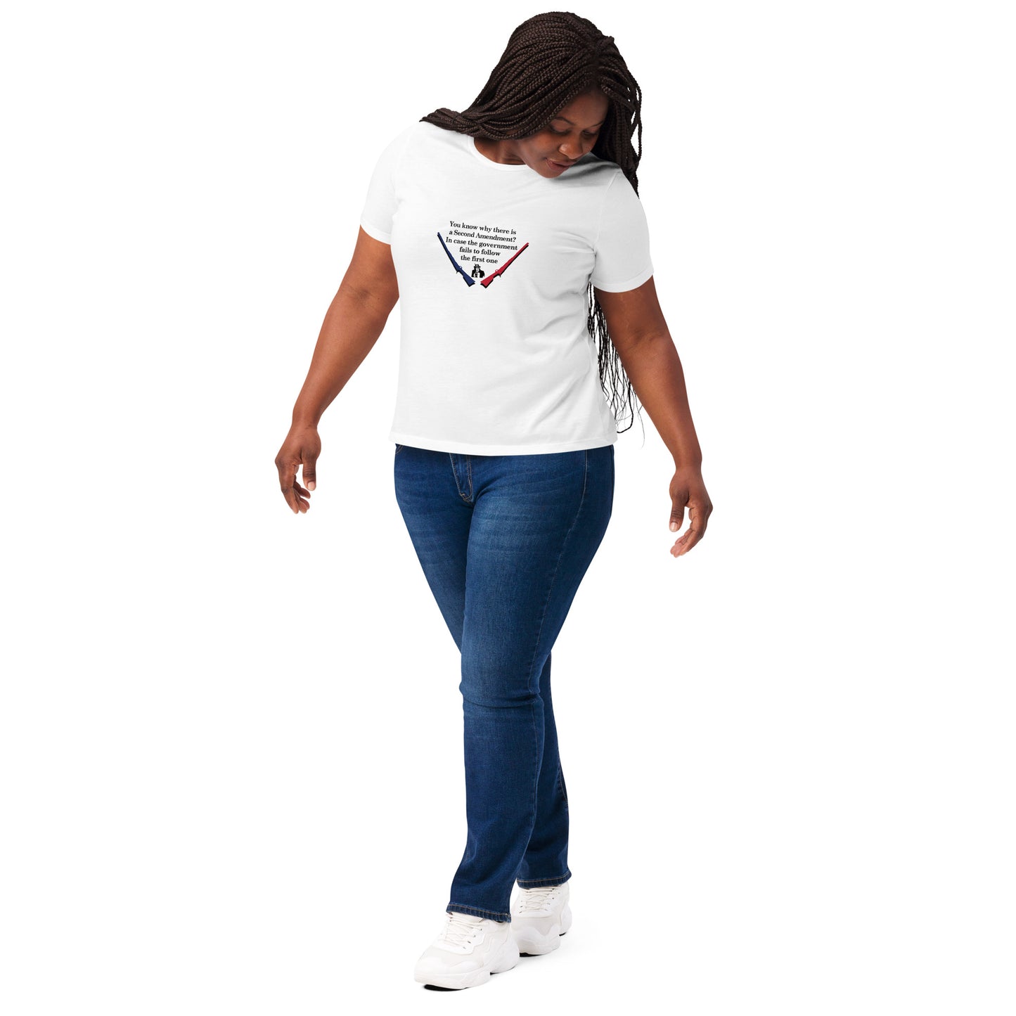 WYA Second Amendment Women’s relaxed tri-blend t-shirt