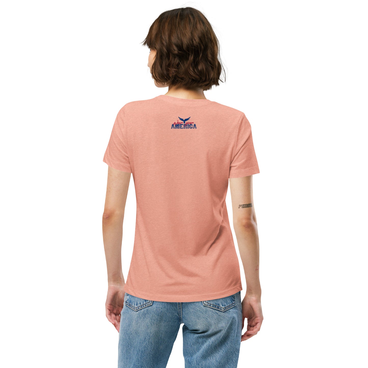 Wear Your America Women’s relaxed tri-blend t-shirt