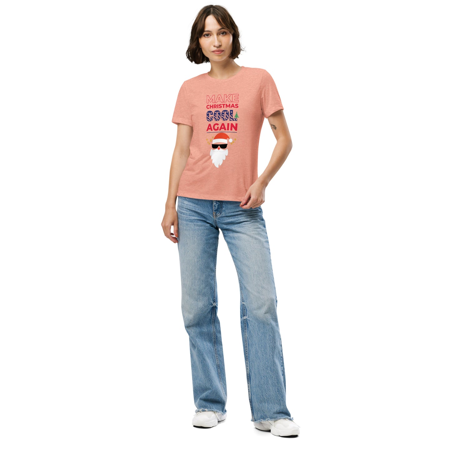 WYA Make Christmas Cool Again Women’s relaxed tri-blend t-shirt