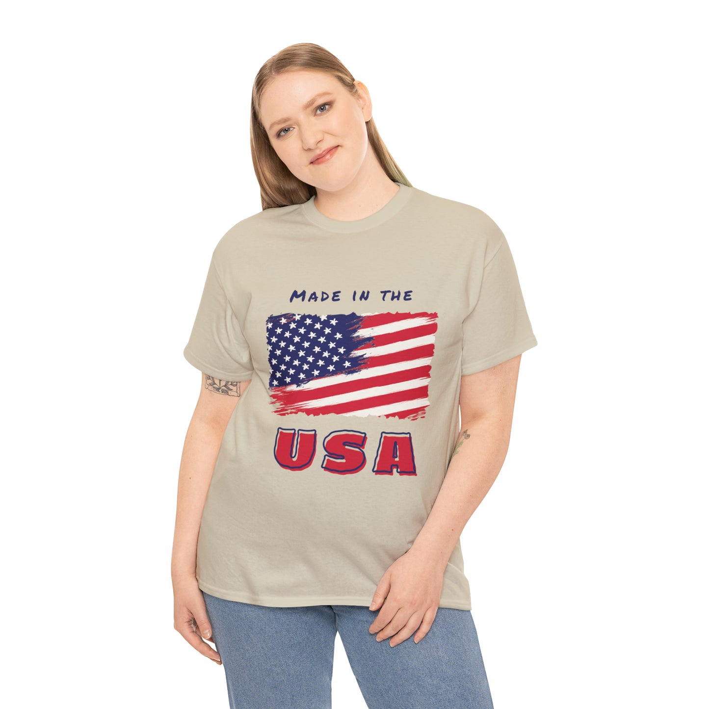 Made in the USA WYA Unisex Heavy Cotton Tee