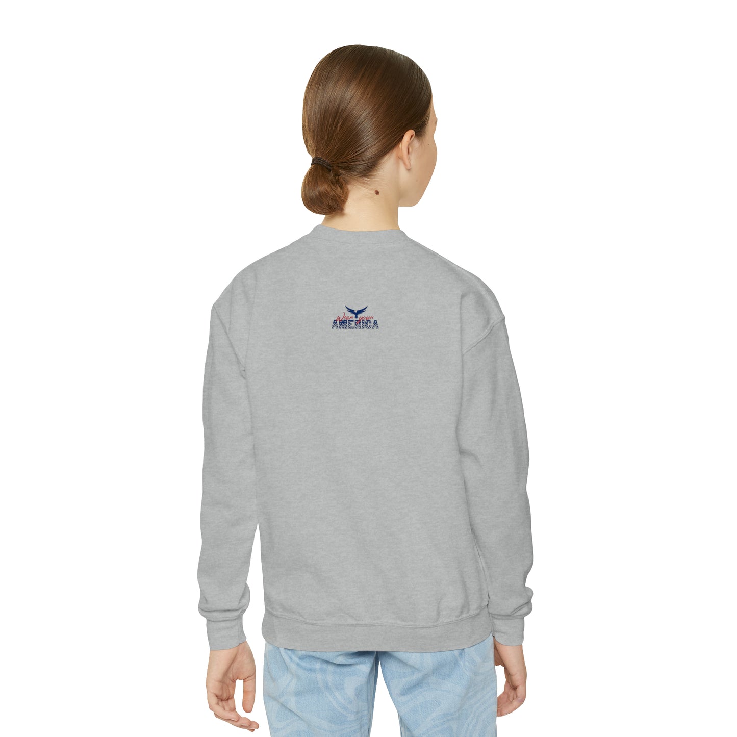 God Bless America WYA Youth Crewneck Sweatshirt