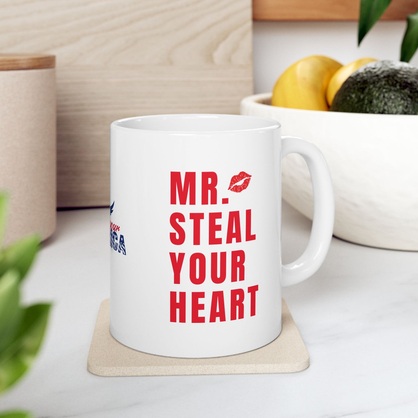 MR. Steal your heart Ceramic Mug