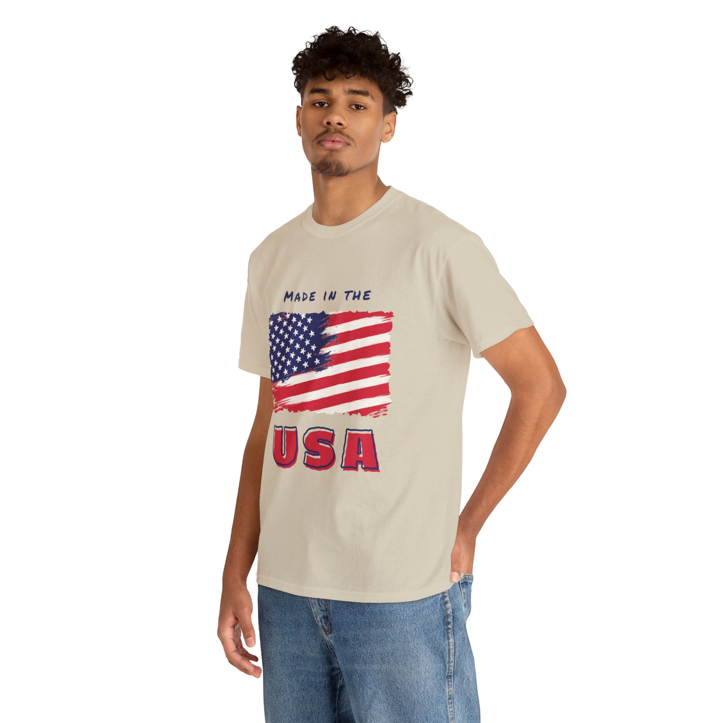 Made in the USA WYA Unisex Heavy Cotton Tee