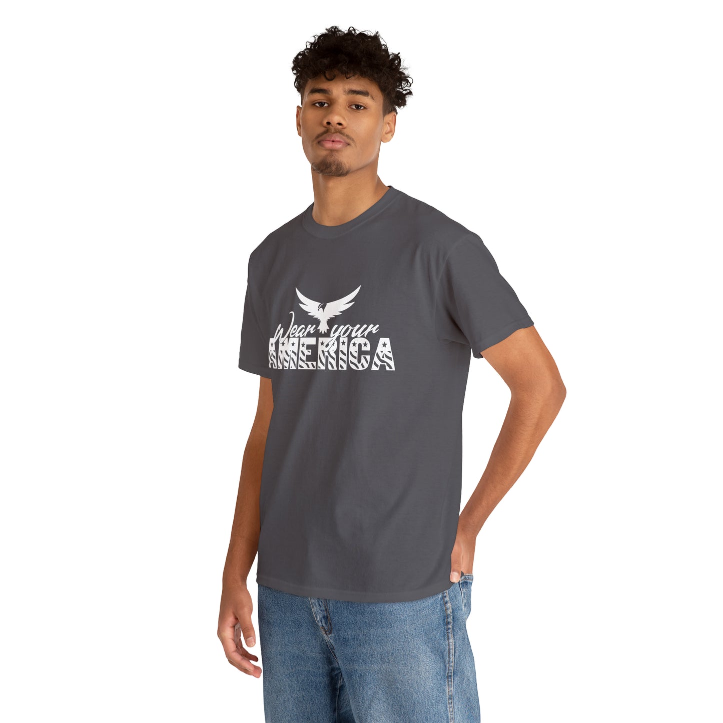 Wear Your America Logo Unisex Heavy Cotton Tee