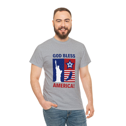 God Bless America WYA Unisex Heavy Cotton Tee