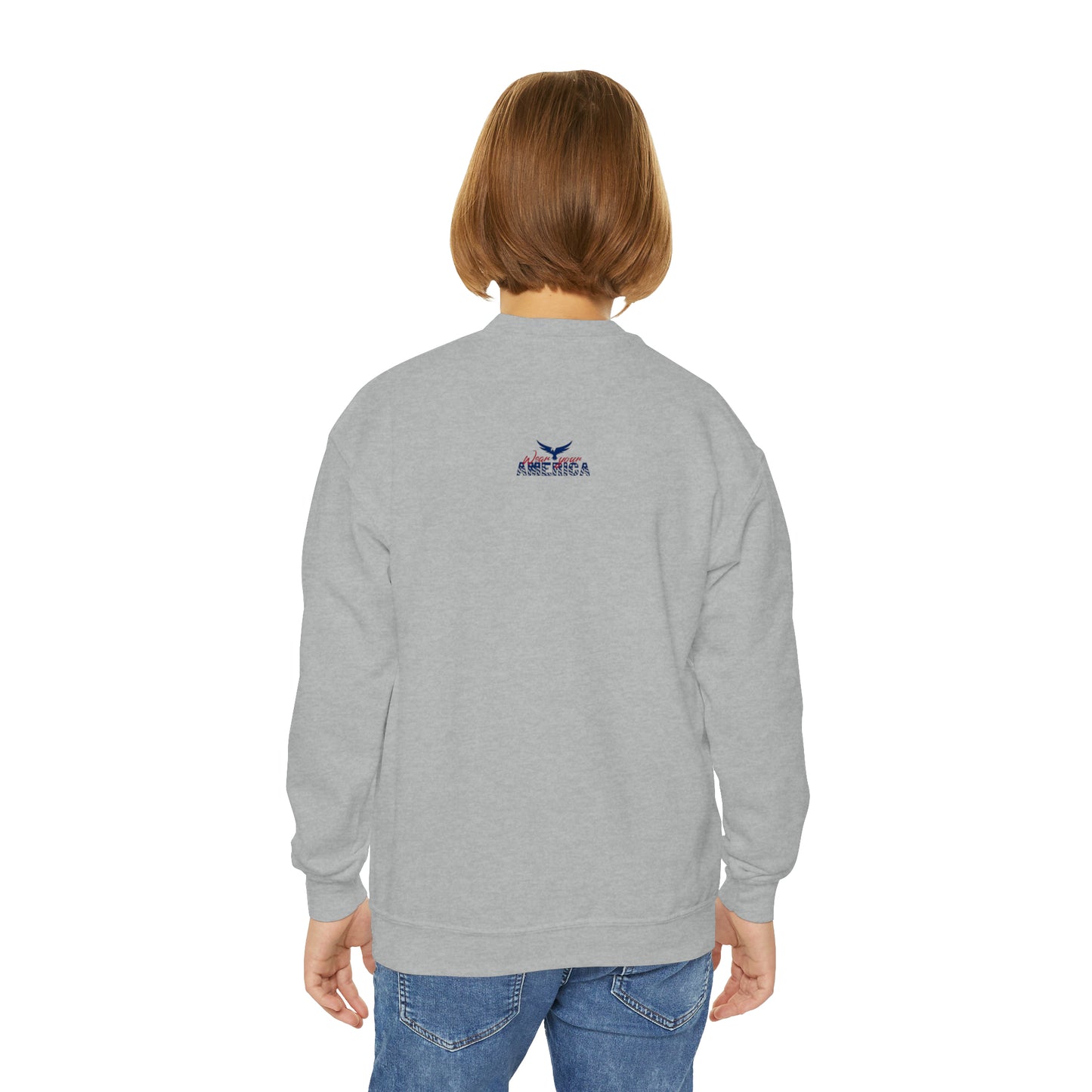 God Bless America WYA Youth Crewneck Sweatshirt