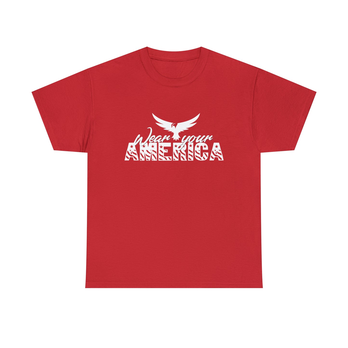 Wear Your America Logo Unisex Heavy Cotton Tee