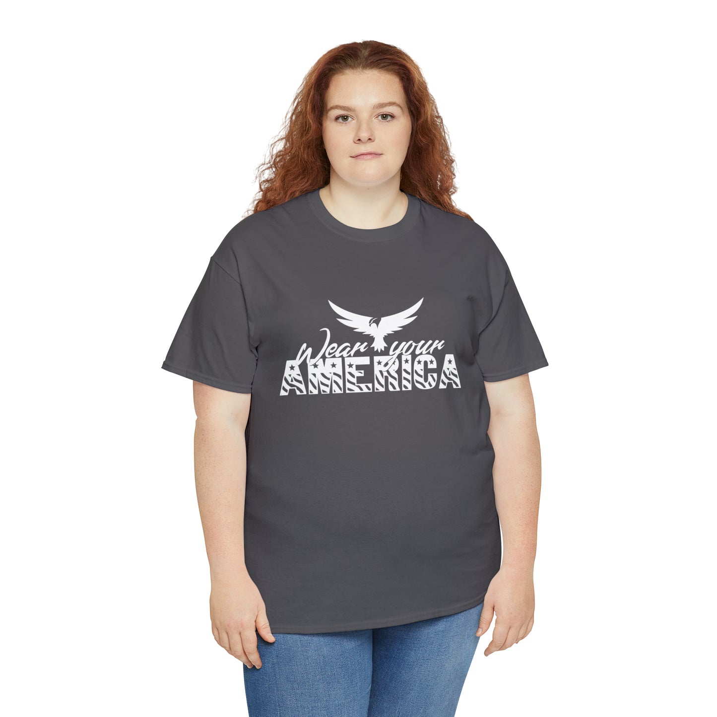 Wear Your America Logo Unisex Heavy Cotton Tee