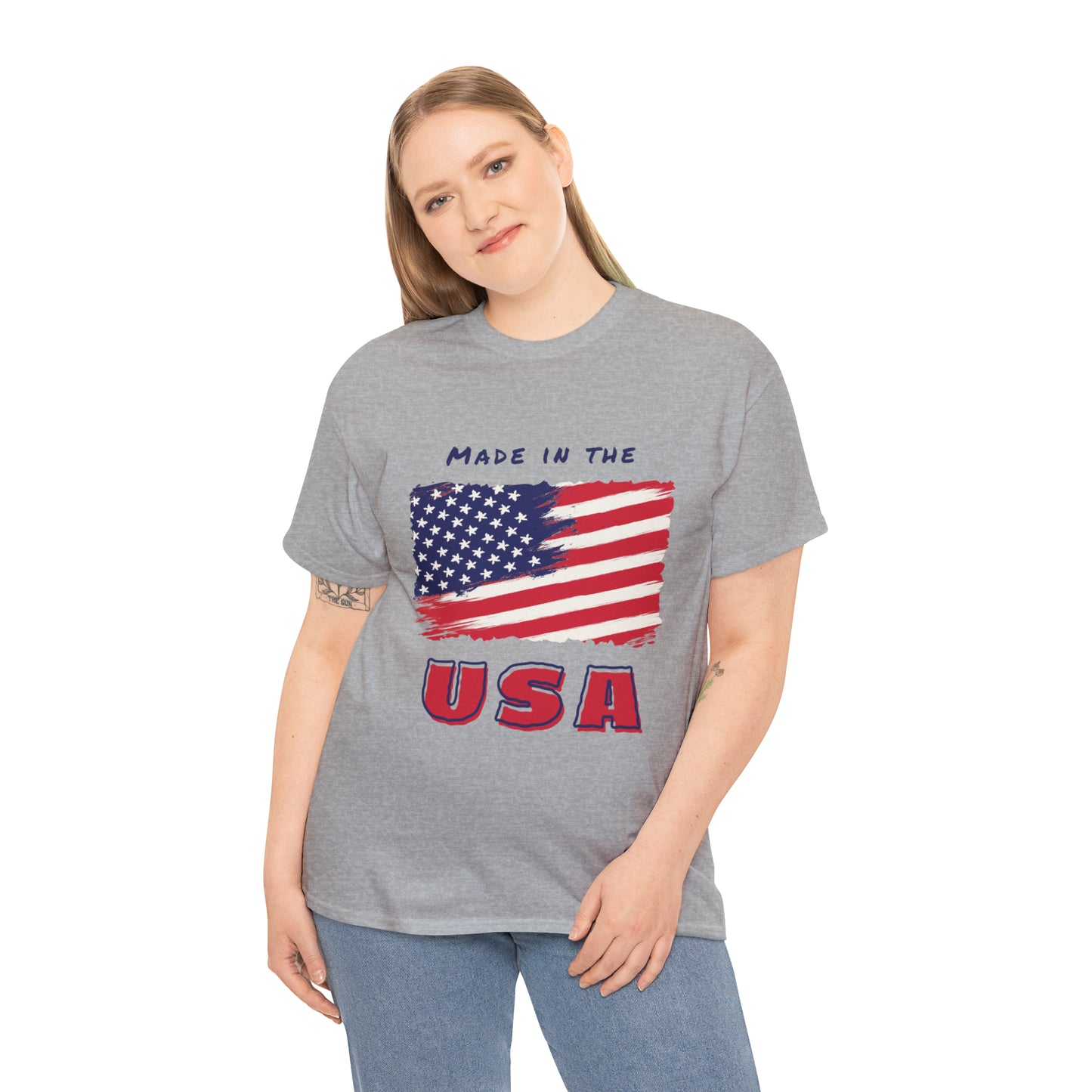 Made in the USA WYA Unisex Heavy Cotton Tee